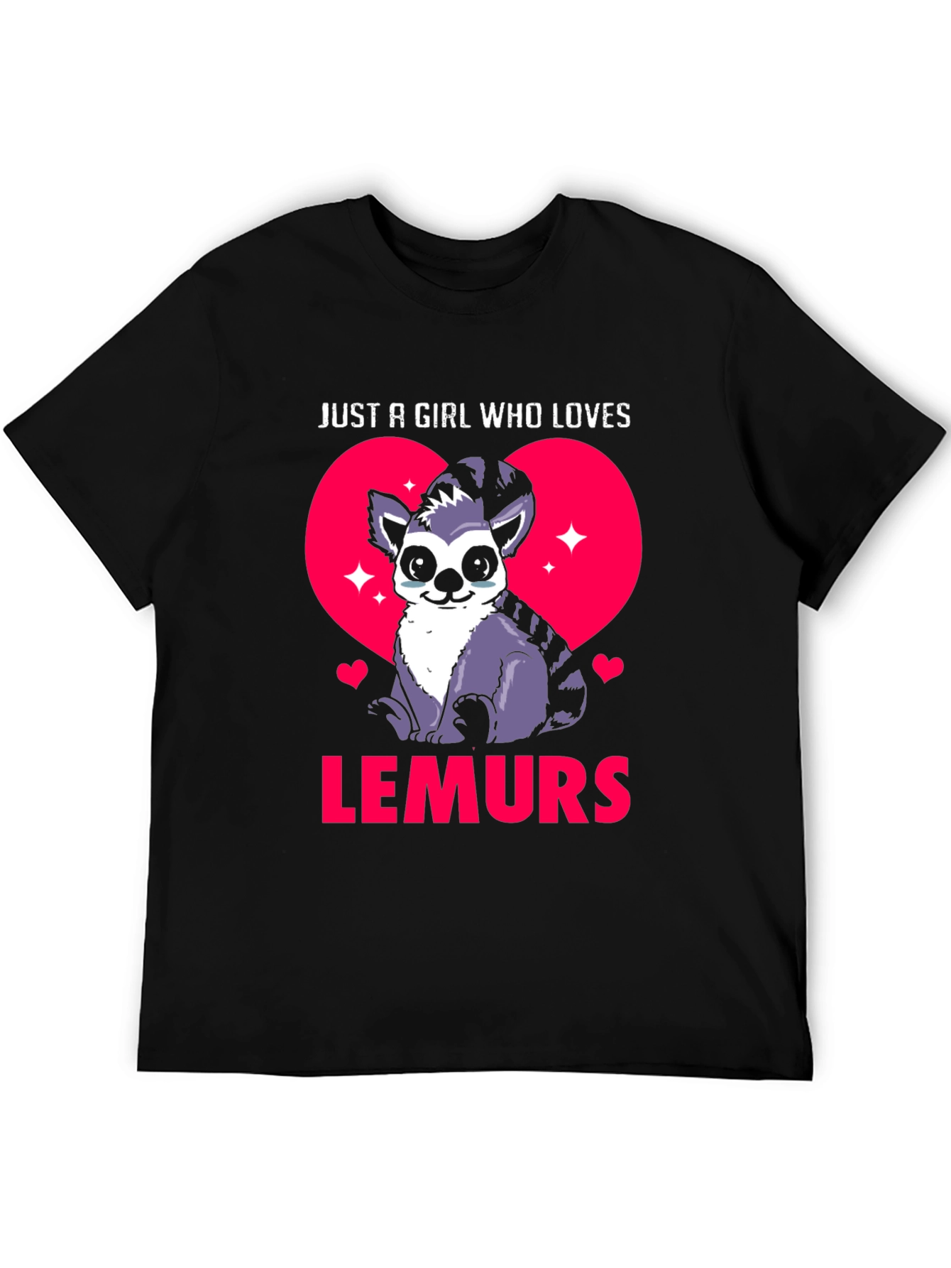 Just A Girl Who Loves Lemurs T-Shirt