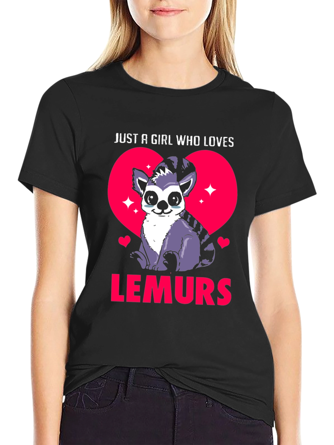 Just A Girl Who Loves Lemurs T-Shirt