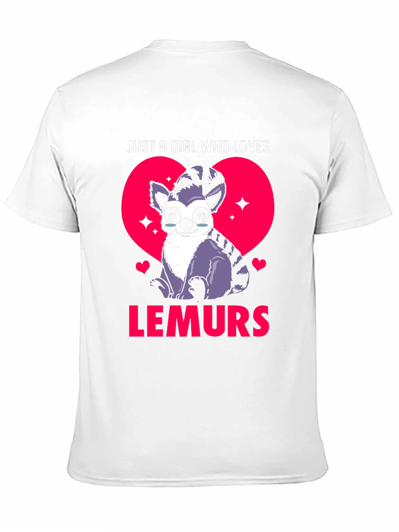 Just A Girl Who Loves Lemurs T-Shirt