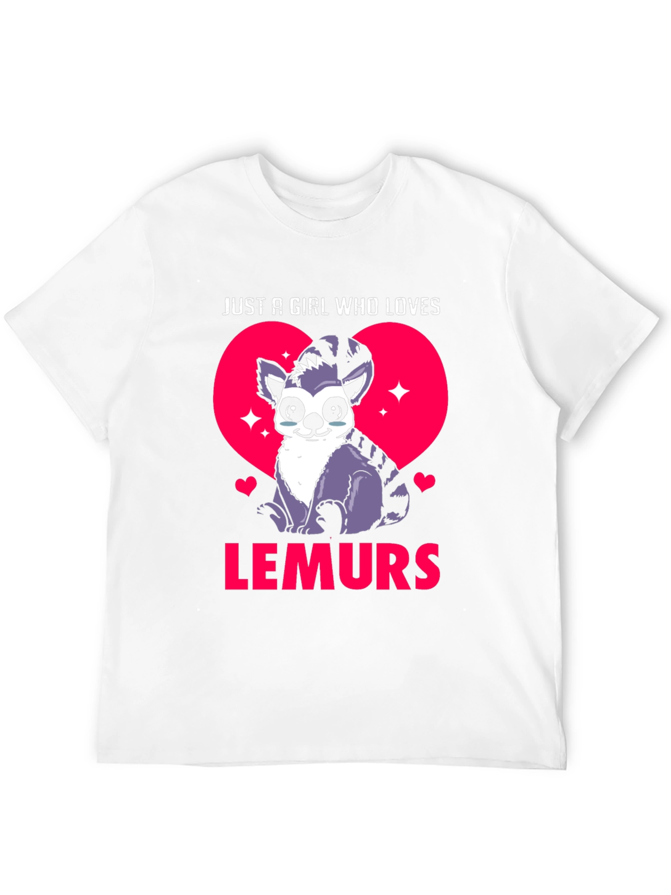 Just A Girl Who Loves Lemurs T-Shirt