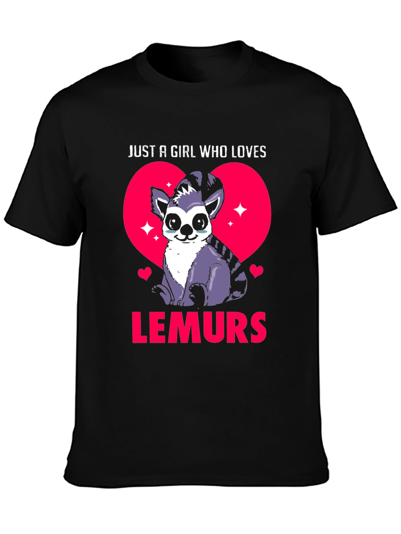 Just A Girl Who Loves Lemurs T-Shirt