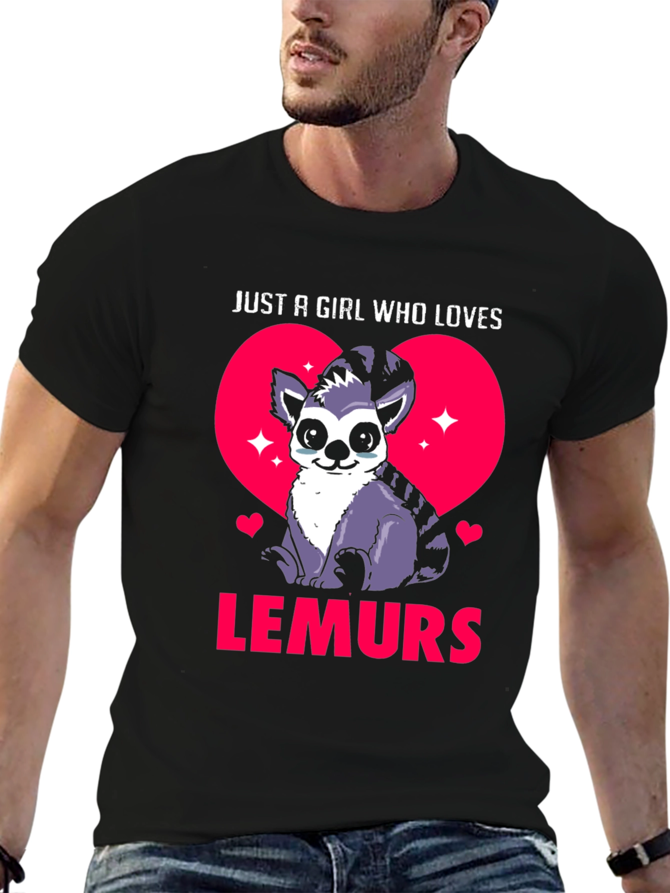 Just A Girl Who Loves Lemurs T-Shirt