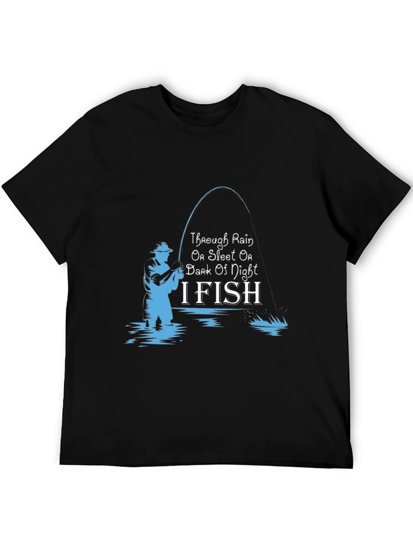 I FISH Graphic T-Shirt - Fishing Lover Tee