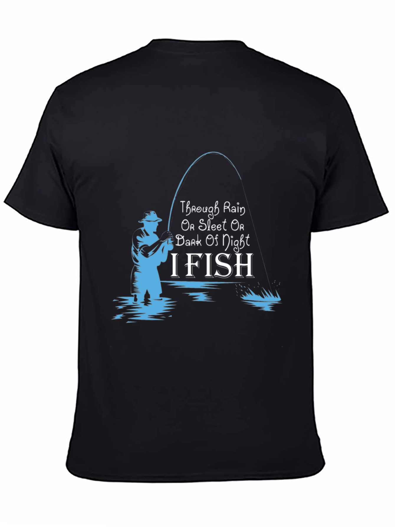 I FISH Graphic T-Shirt - Fishing Lover Tee