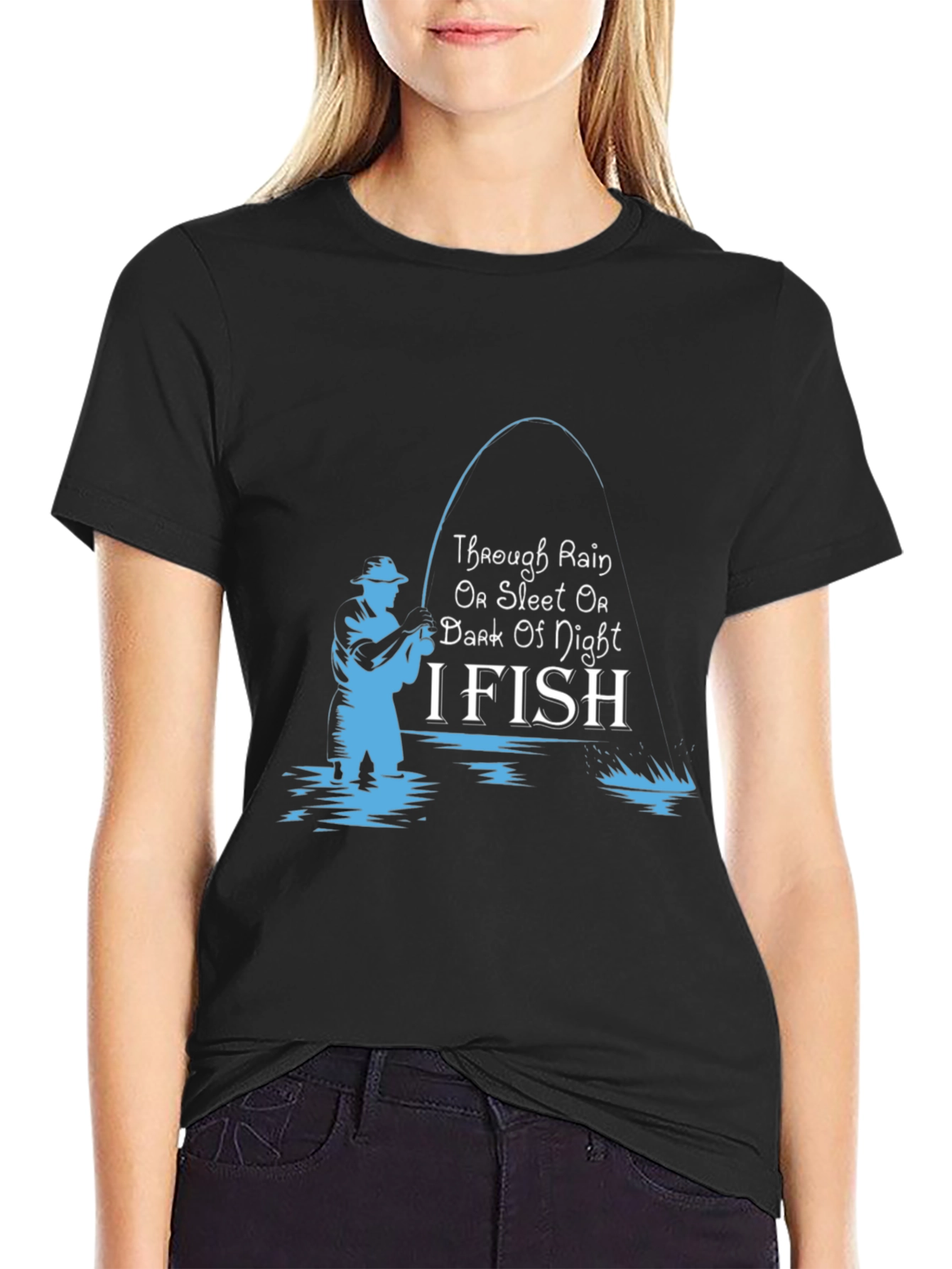 I FISH Graphic T-Shirt - Fishing Lover Tee