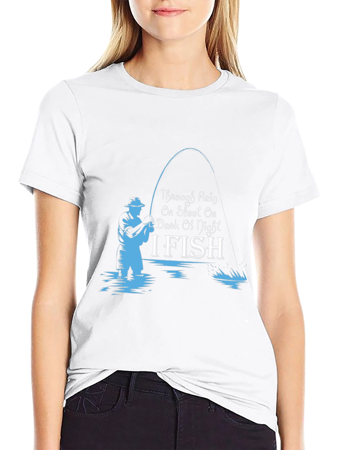 I FISH Graphic T-Shirt - Fishing Lover Tee