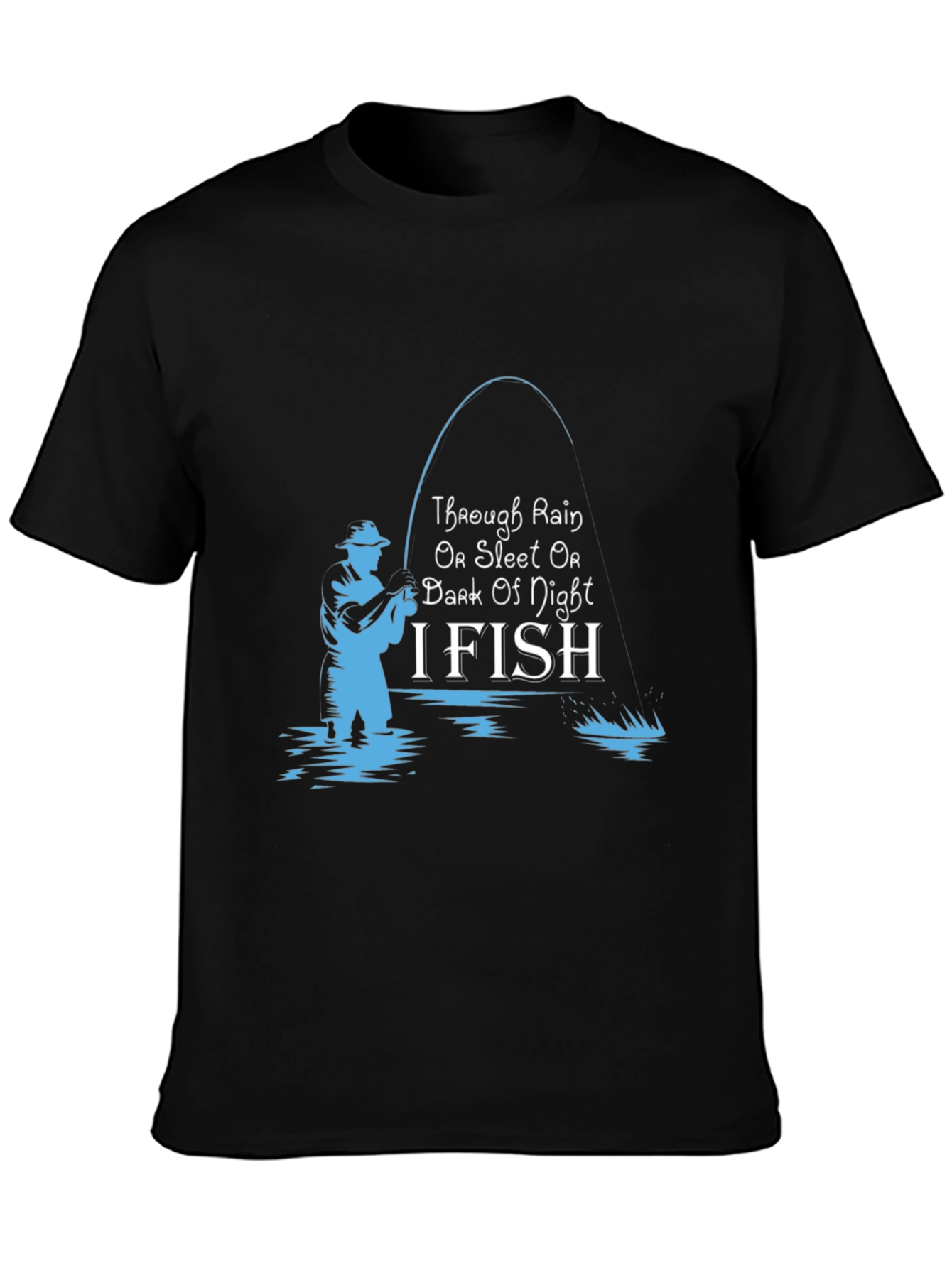 I FISH Graphic T-Shirt - Fishing Lover Tee