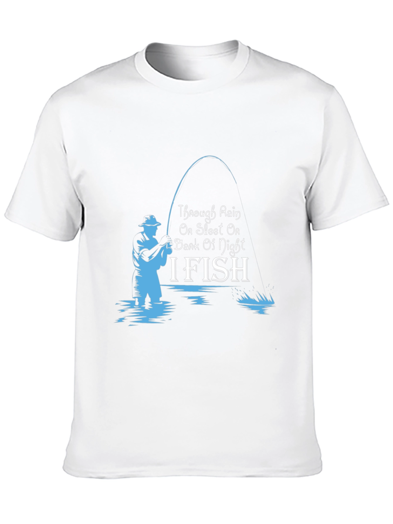 I FISH Graphic T-Shirt - Fishing Lover Tee
