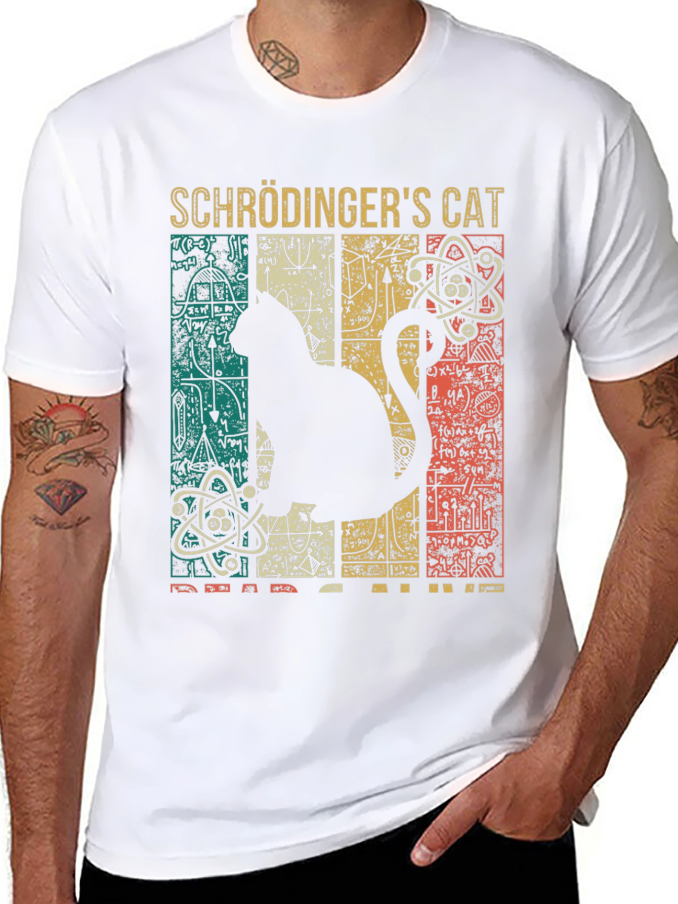 Schrödingers Cat T-Shirt - Dead or Alive