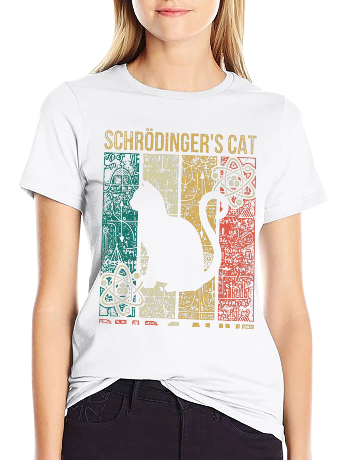 Schrödingers Cat T-Shirt - Dead or Alive