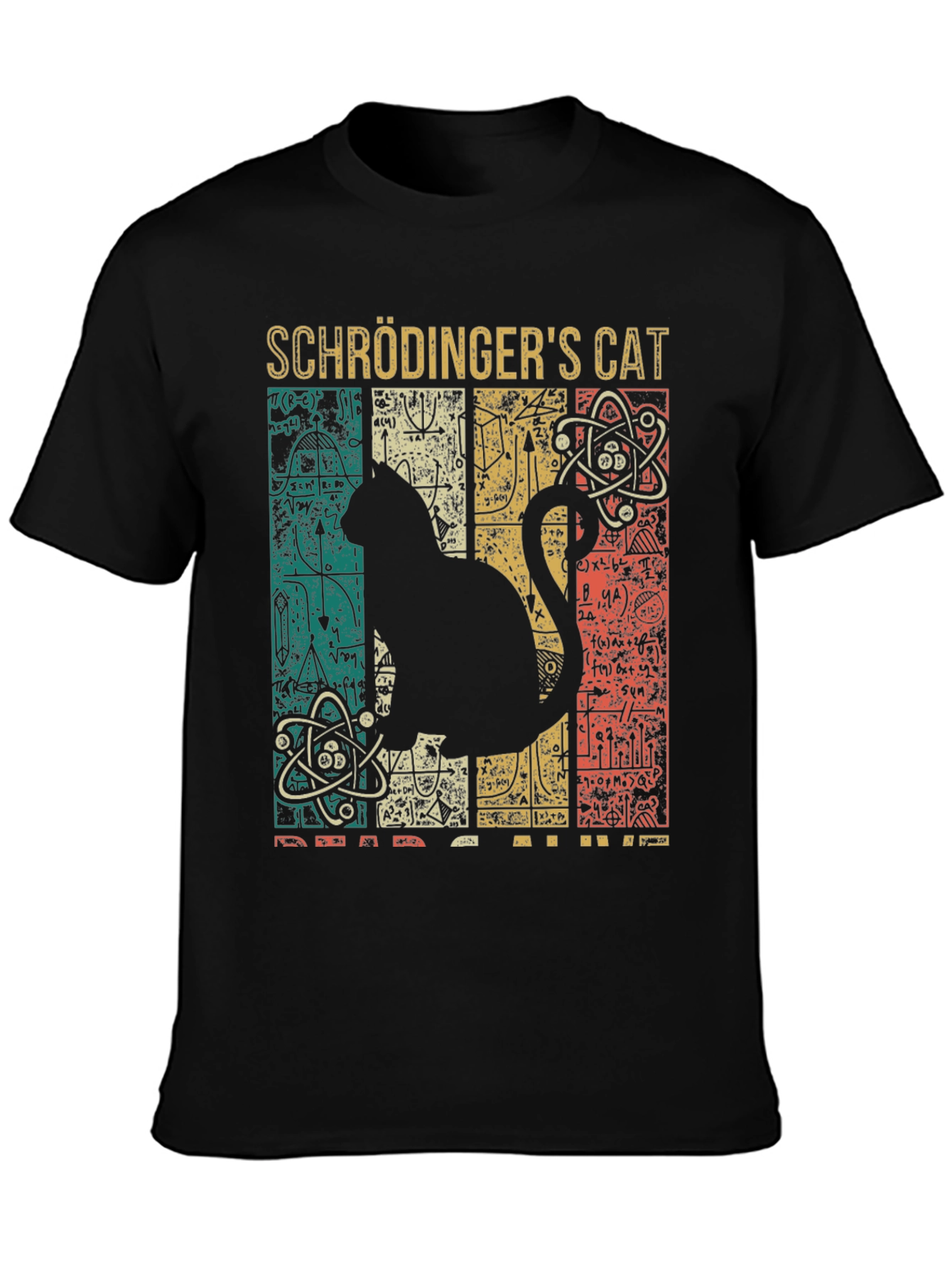 Schrödingers Cat T-Shirt - Dead or Alive