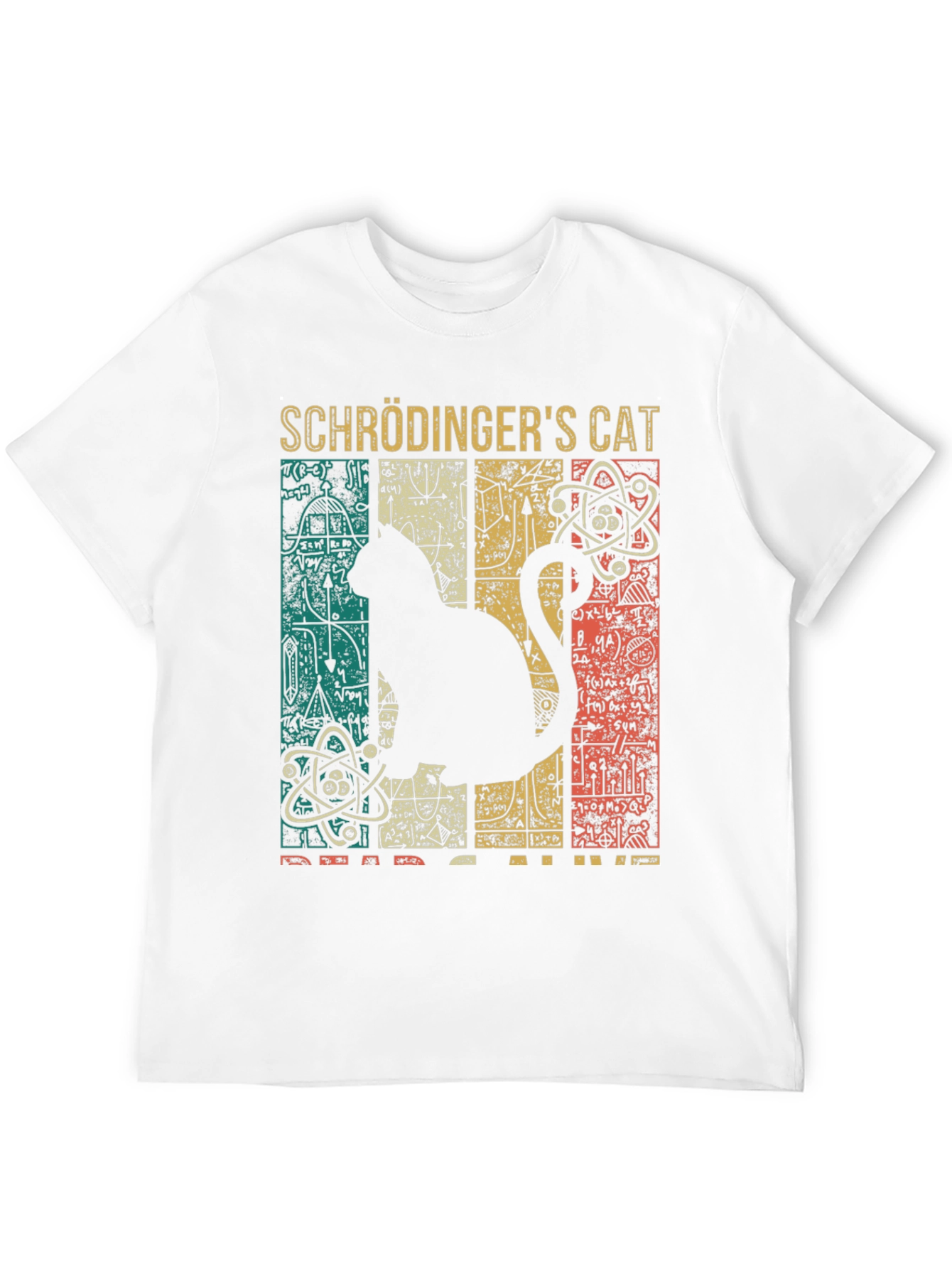 Schrödingers Cat T-Shirt - Dead or Alive