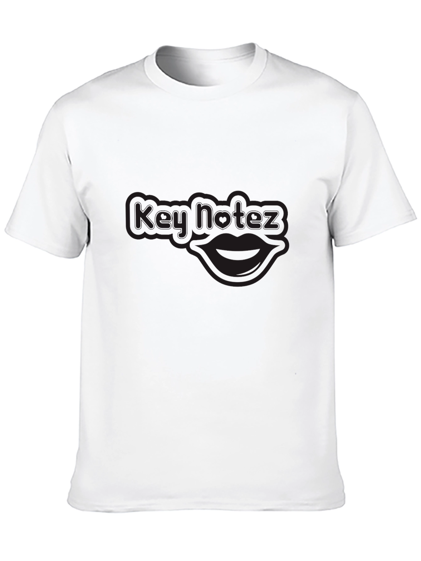 Key Notez T-Shirt - Classic Black Tee