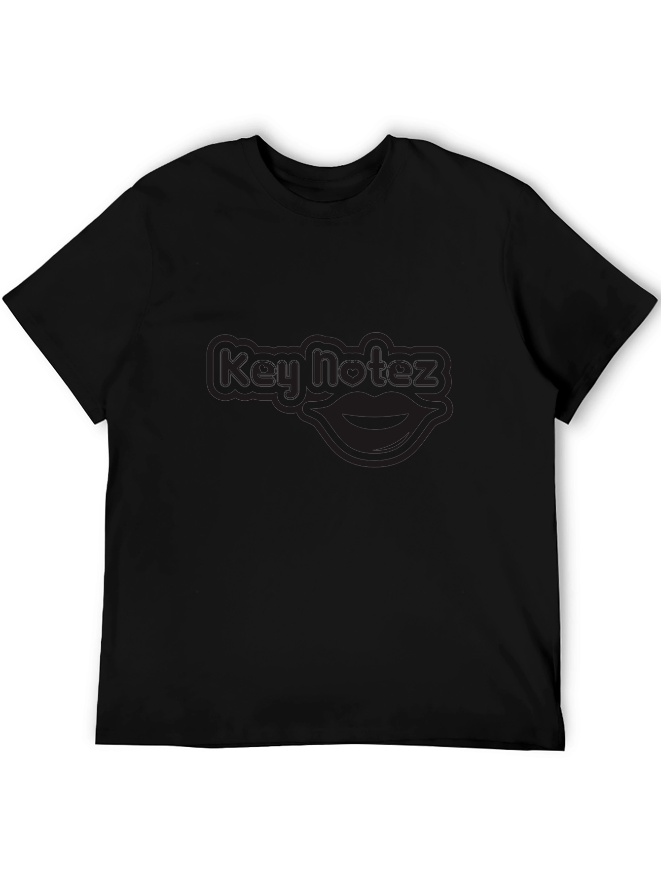 Key Notez T-Shirt - Classic Black Tee