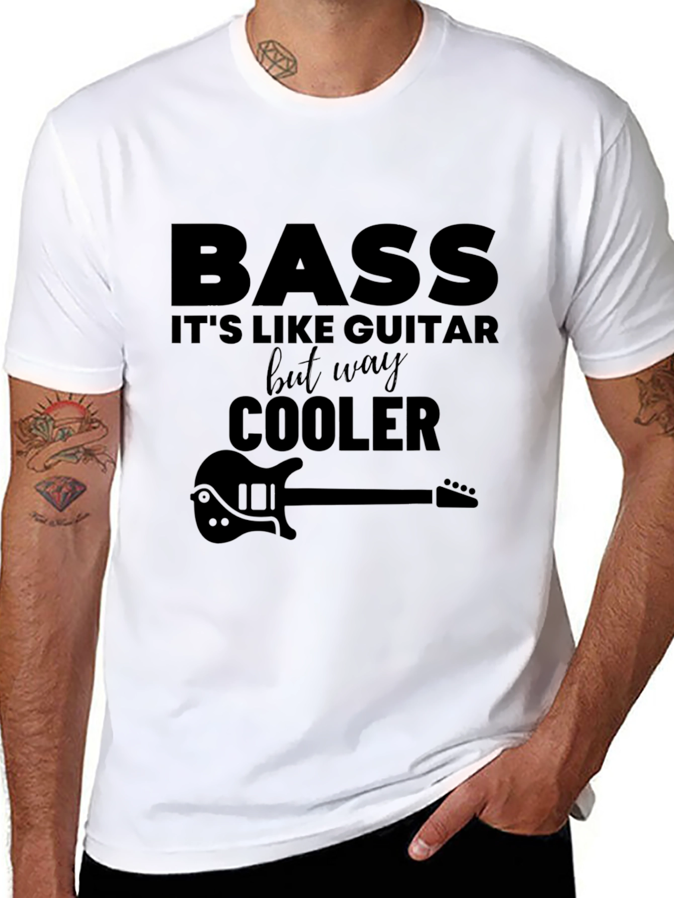 Bass Guitar T-Shirt - Musician Tee