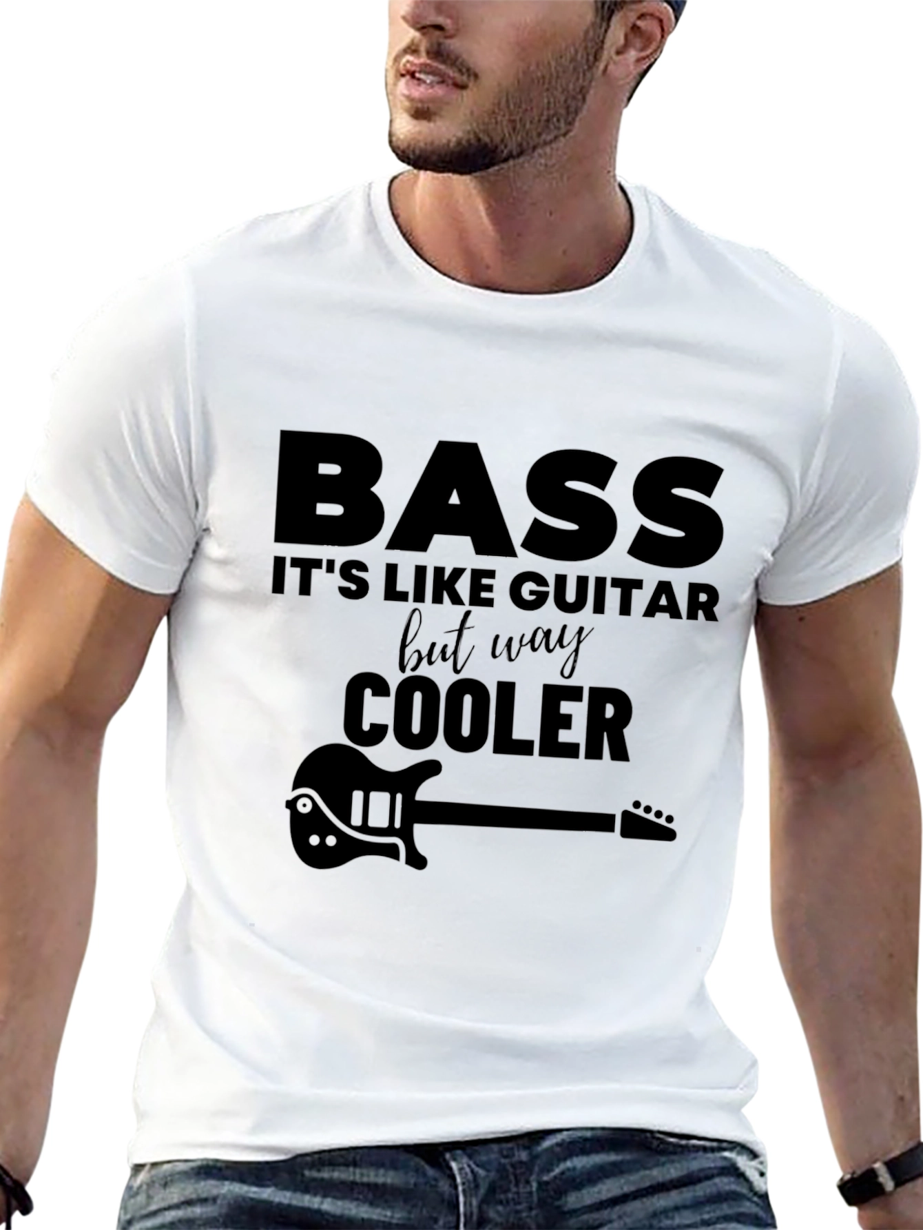 Bass Guitar T-Shirt - Musician Tee
