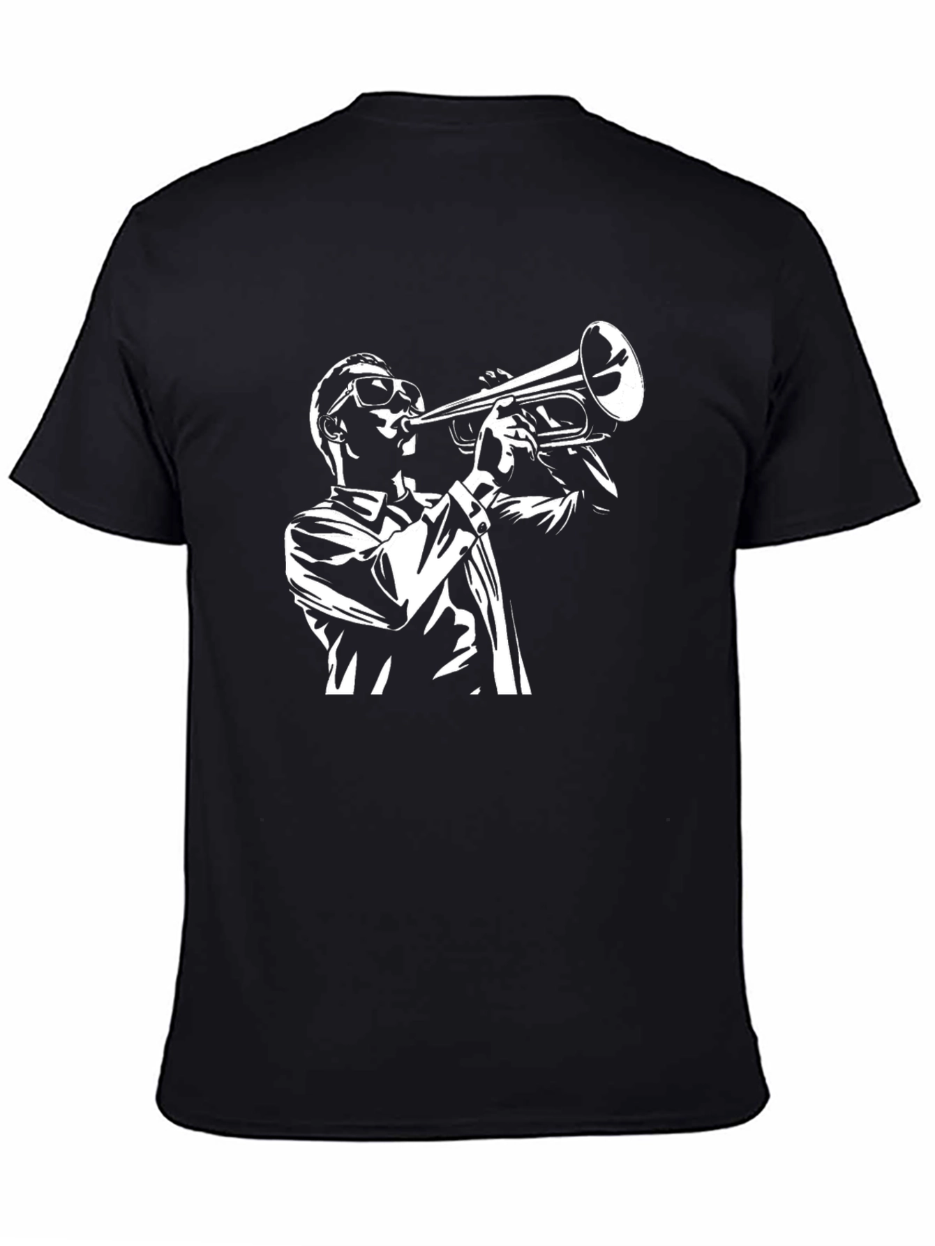 Cool Jazz Trumpet Player Graphic T-Shirt