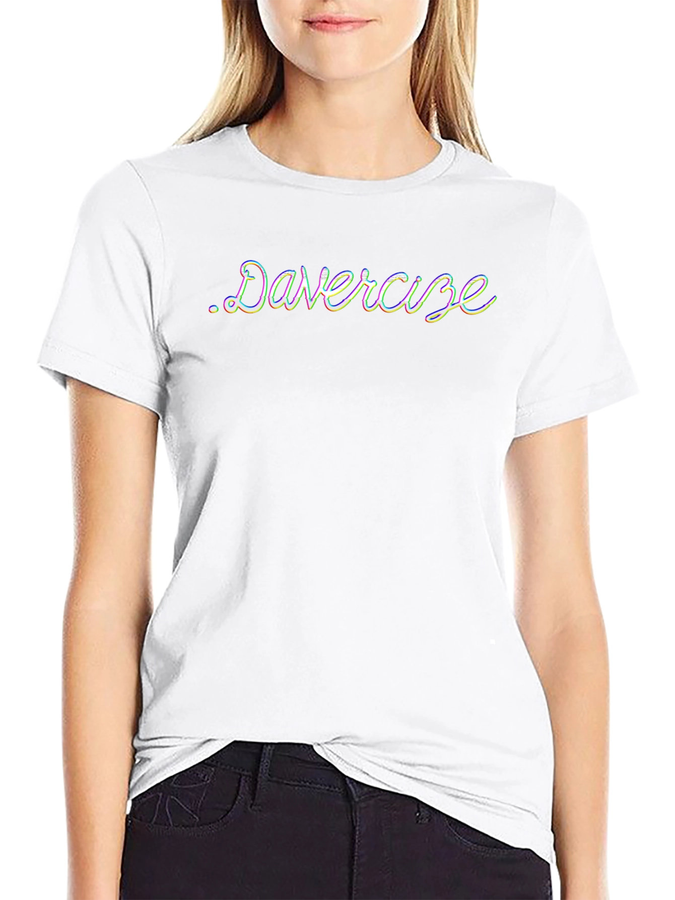 Davercize Black T-Shirt