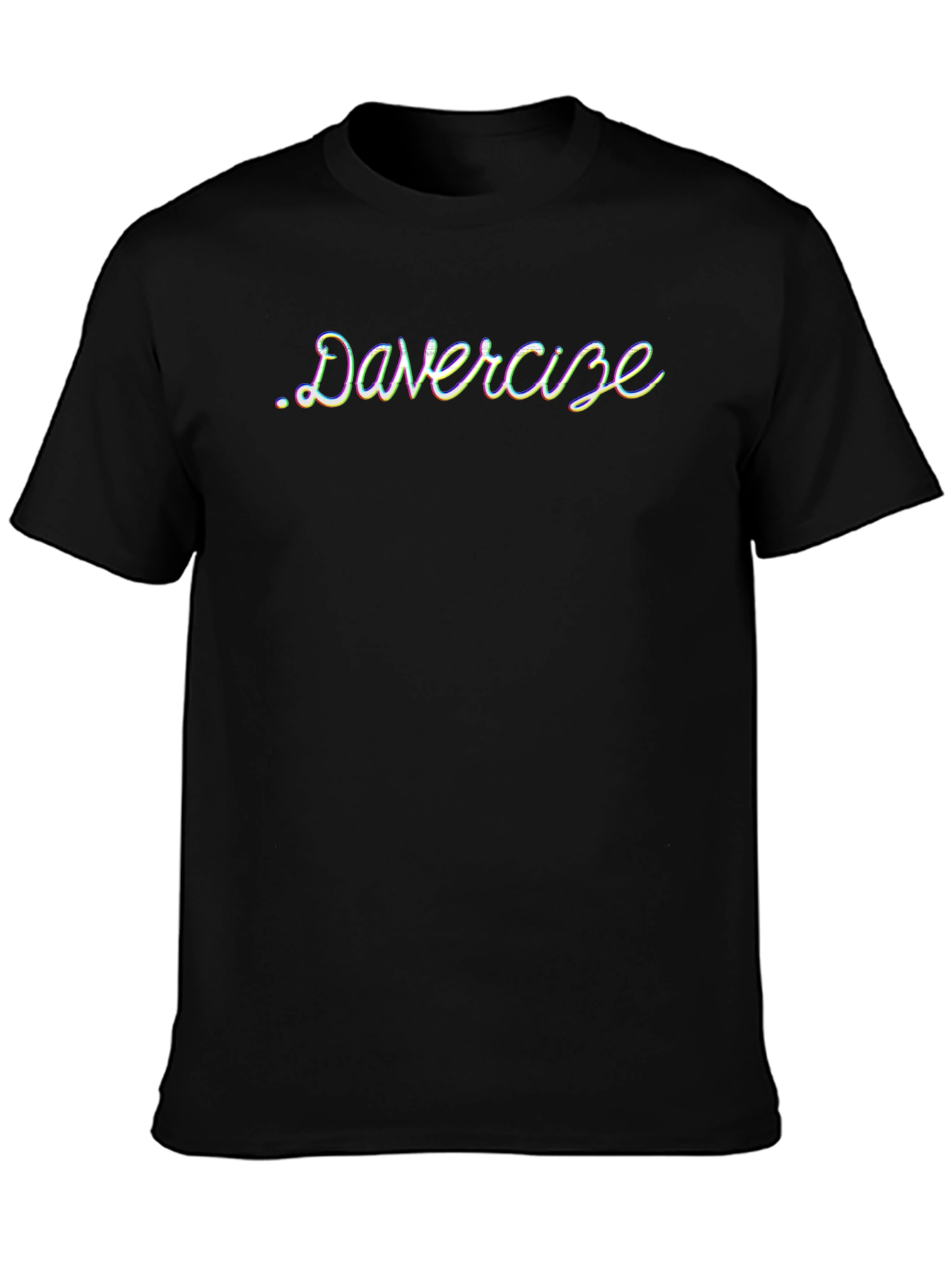 Davercize Black T-Shirt