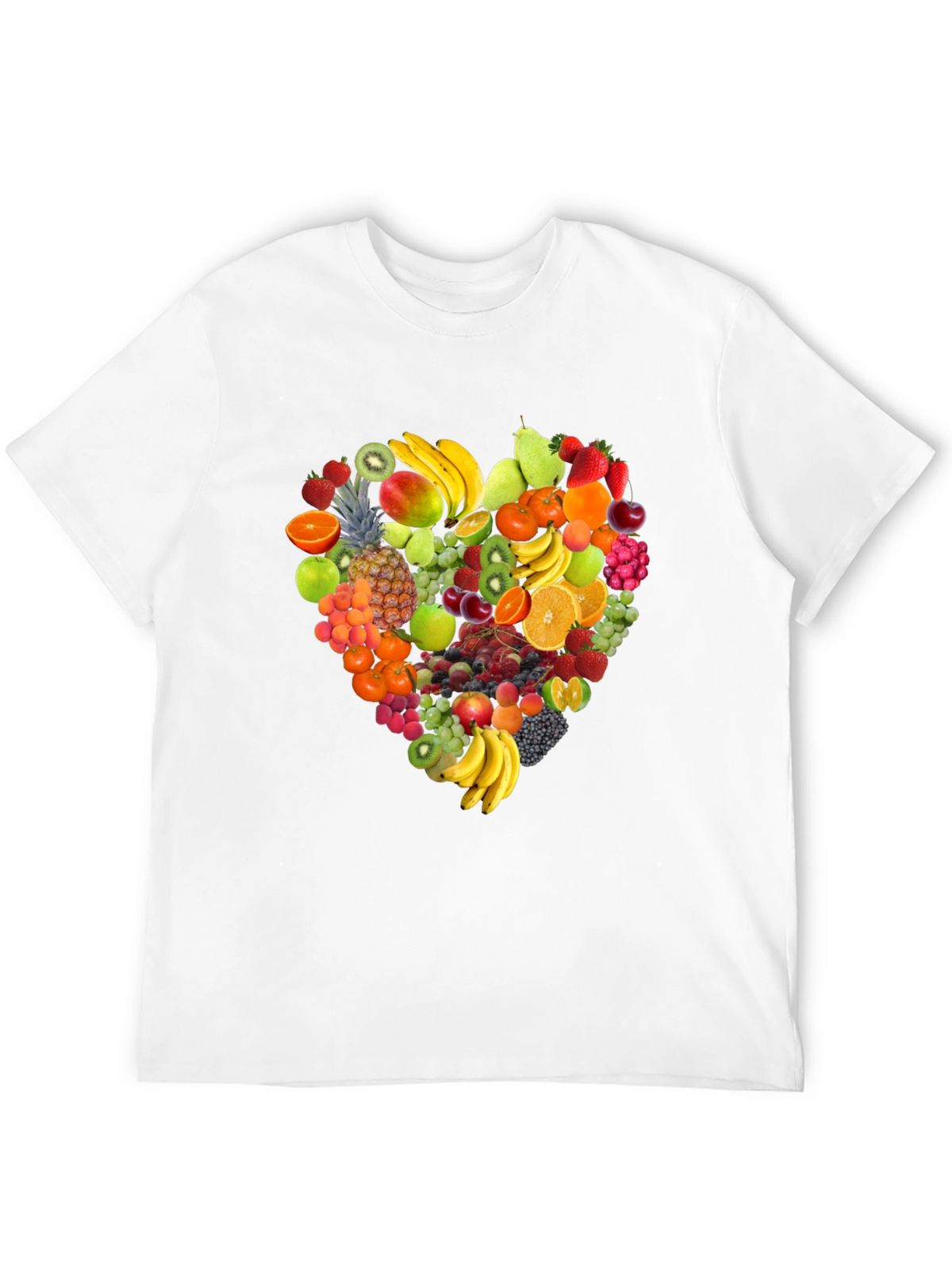 Fruit Heart Graphic T-Shirt