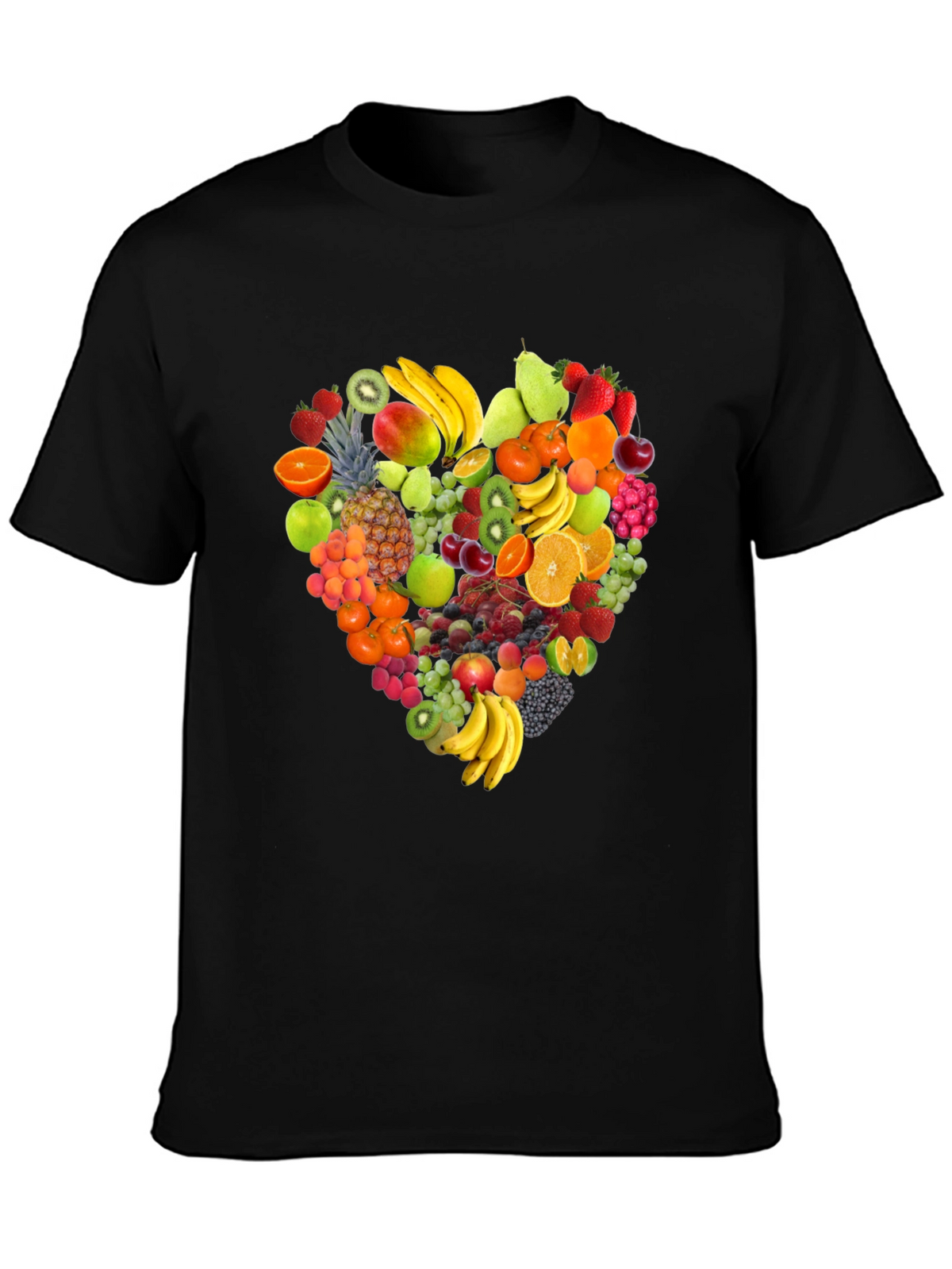 Fruit Heart Graphic T-Shirt