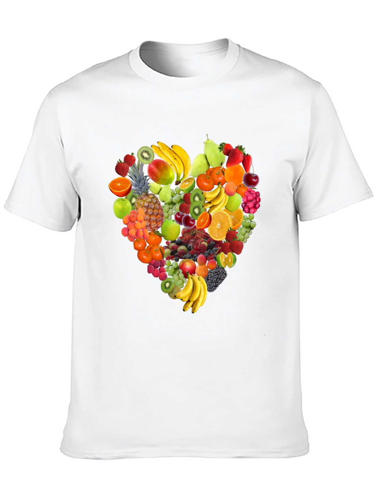 Fruit Heart Graphic T-Shirt