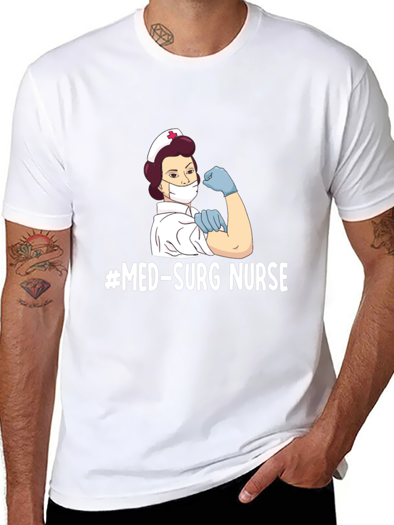 Med-Surg Nurse Graphic T-Shirt