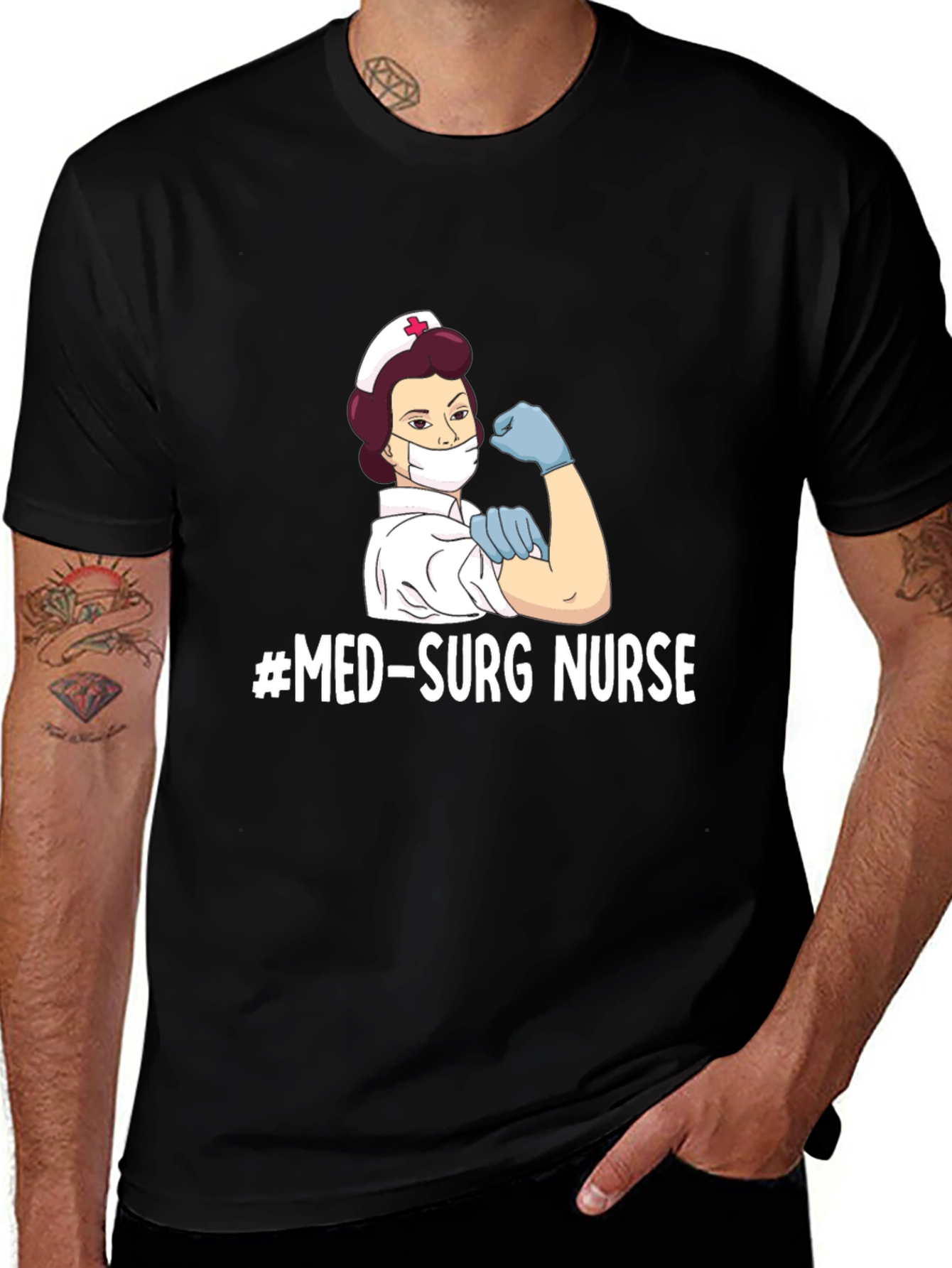 Med-Surg Nurse Graphic T-Shirt
