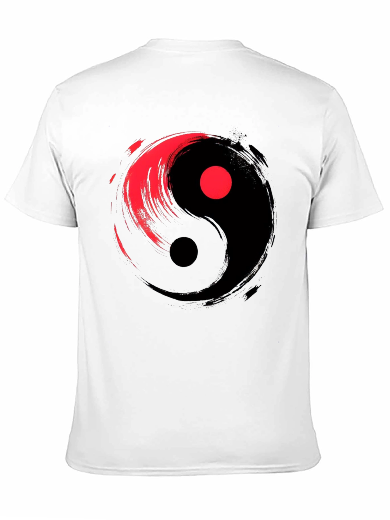 Yin Yang Graphic Tee - Balance and Style