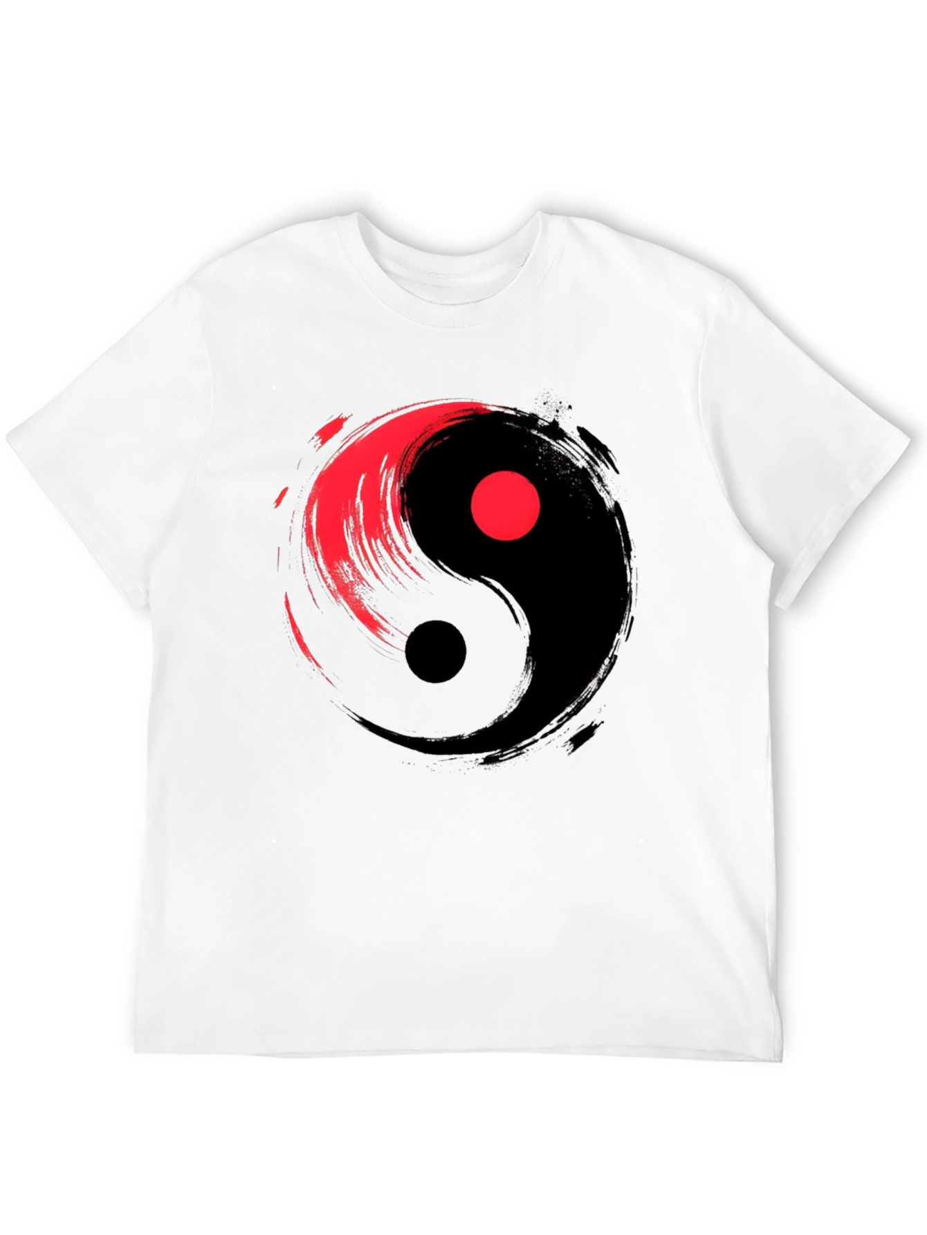 Yin Yang Graphic Tee - Balance and Style