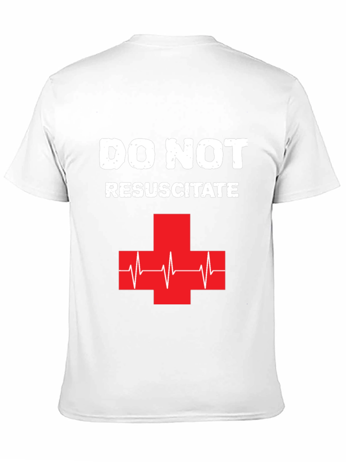 Do Not Resuscitate Graphic T-Shirt - Black Cotton Tee