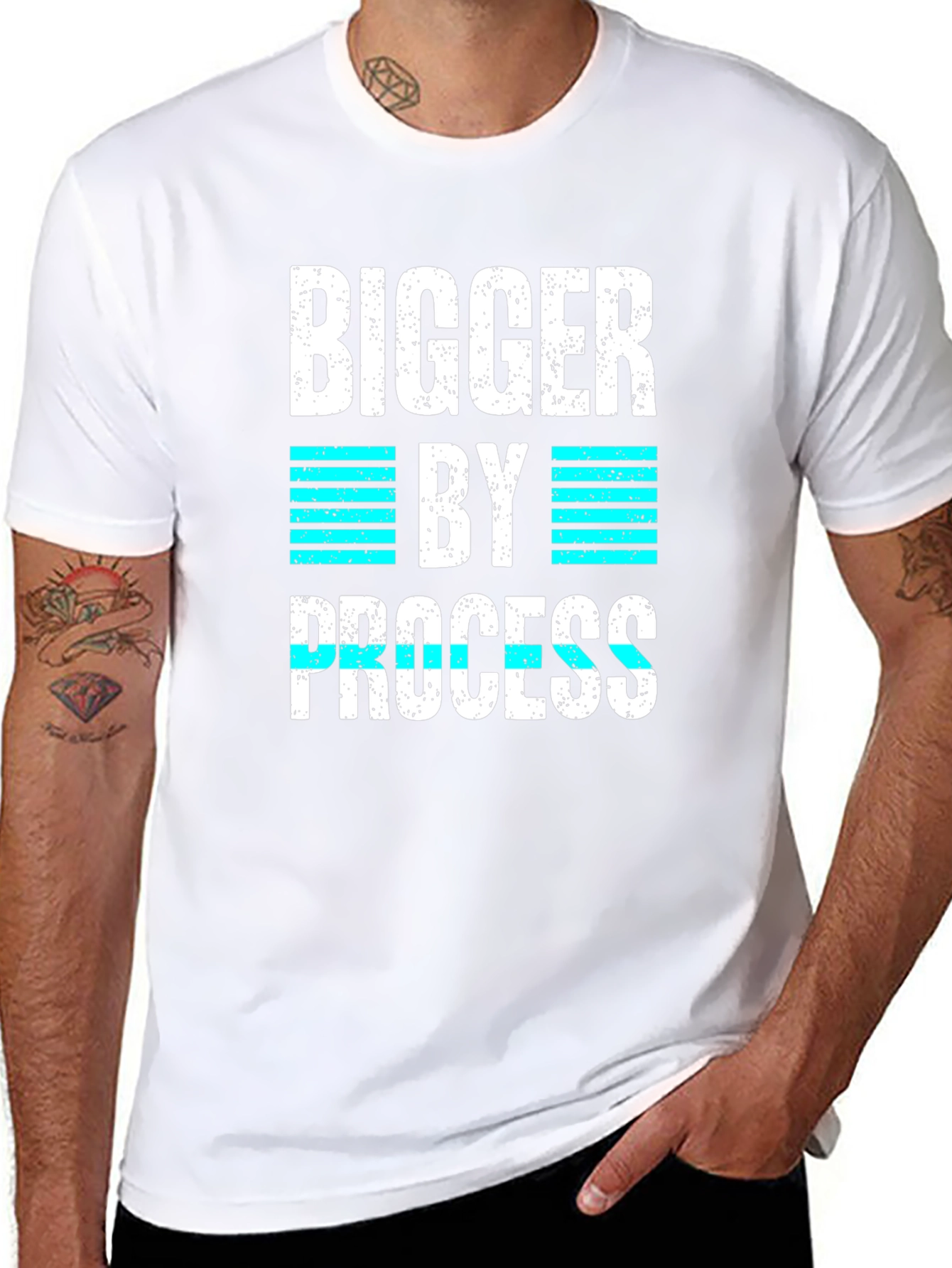 Bigger by Process Graphic Tee - Black