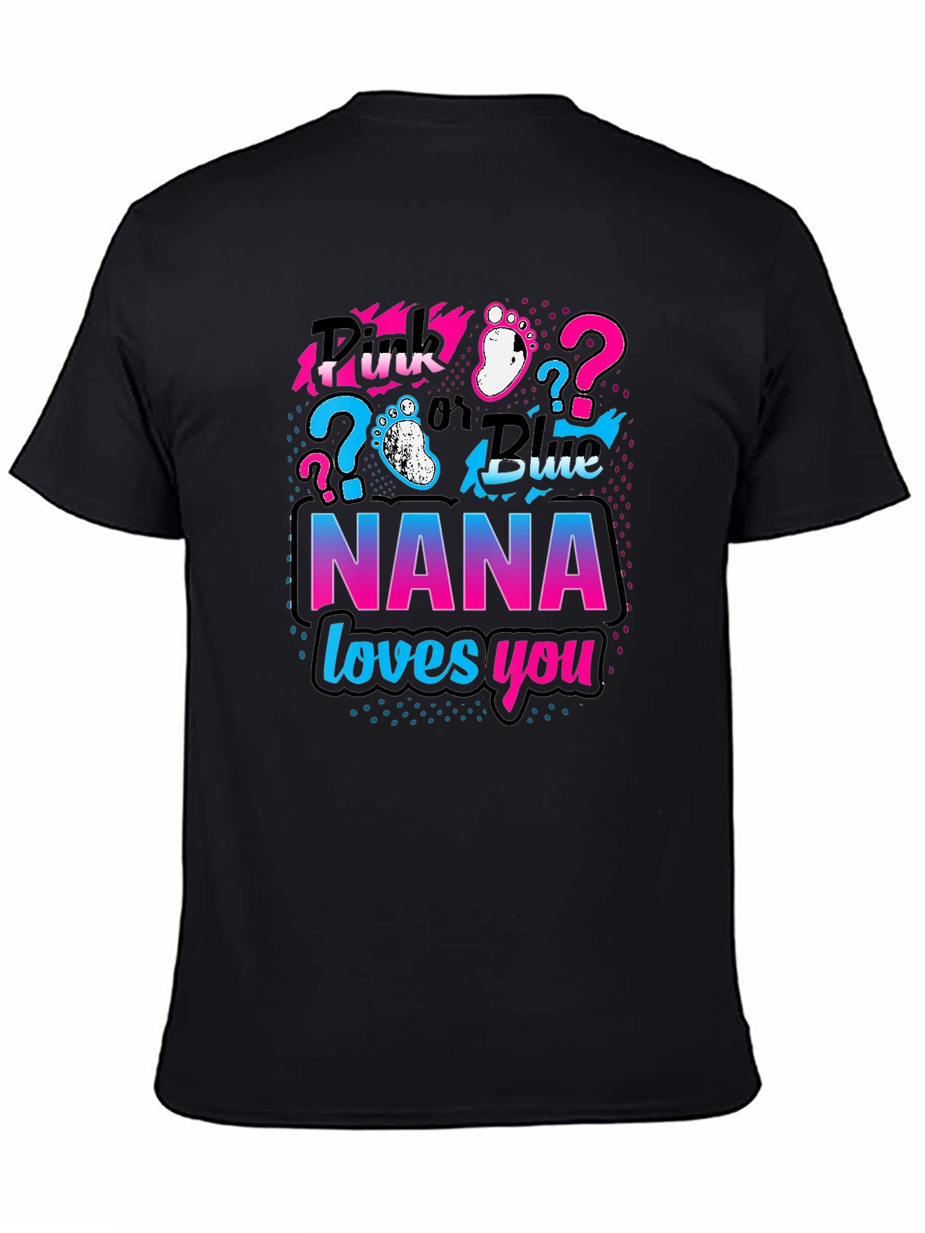 NANA Loves You Gender Reveal T-Shirt