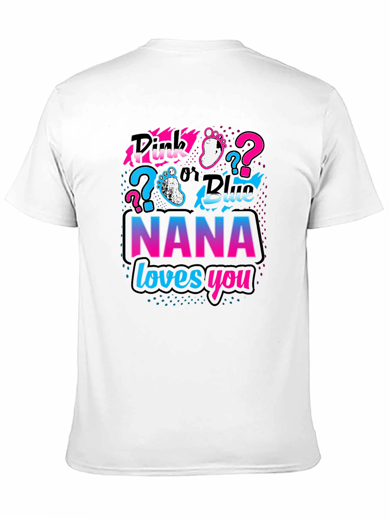 NANA Loves You Gender Reveal T-Shirt