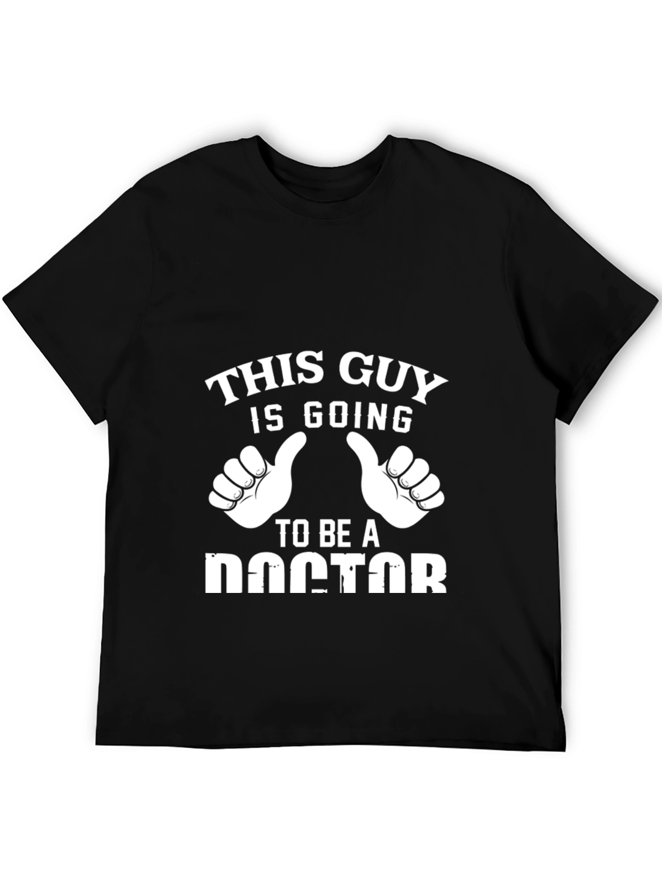 Future Doctor T-Shirt - Black Graphic Tee