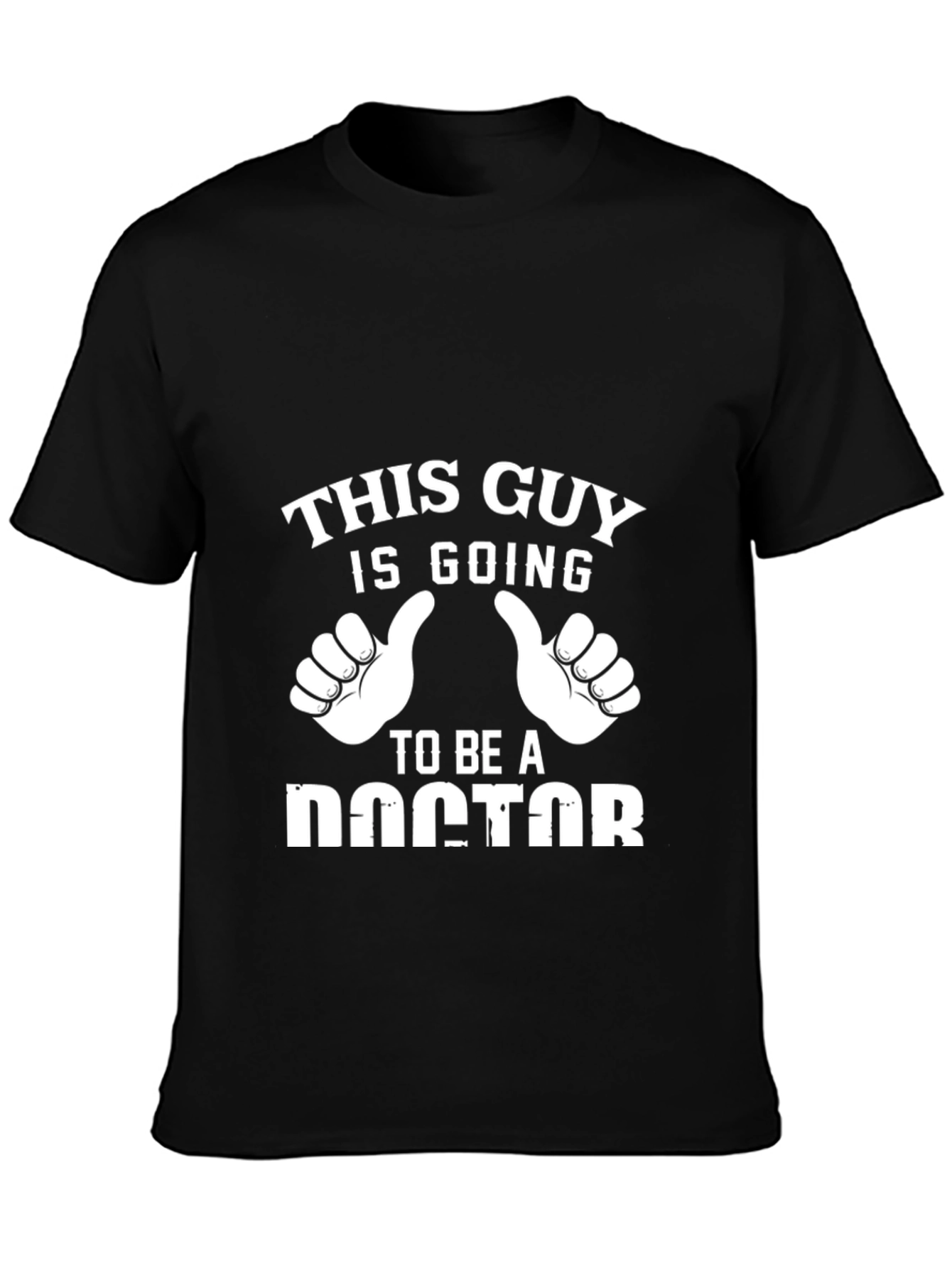 Future Doctor T-Shirt - Black Graphic Tee