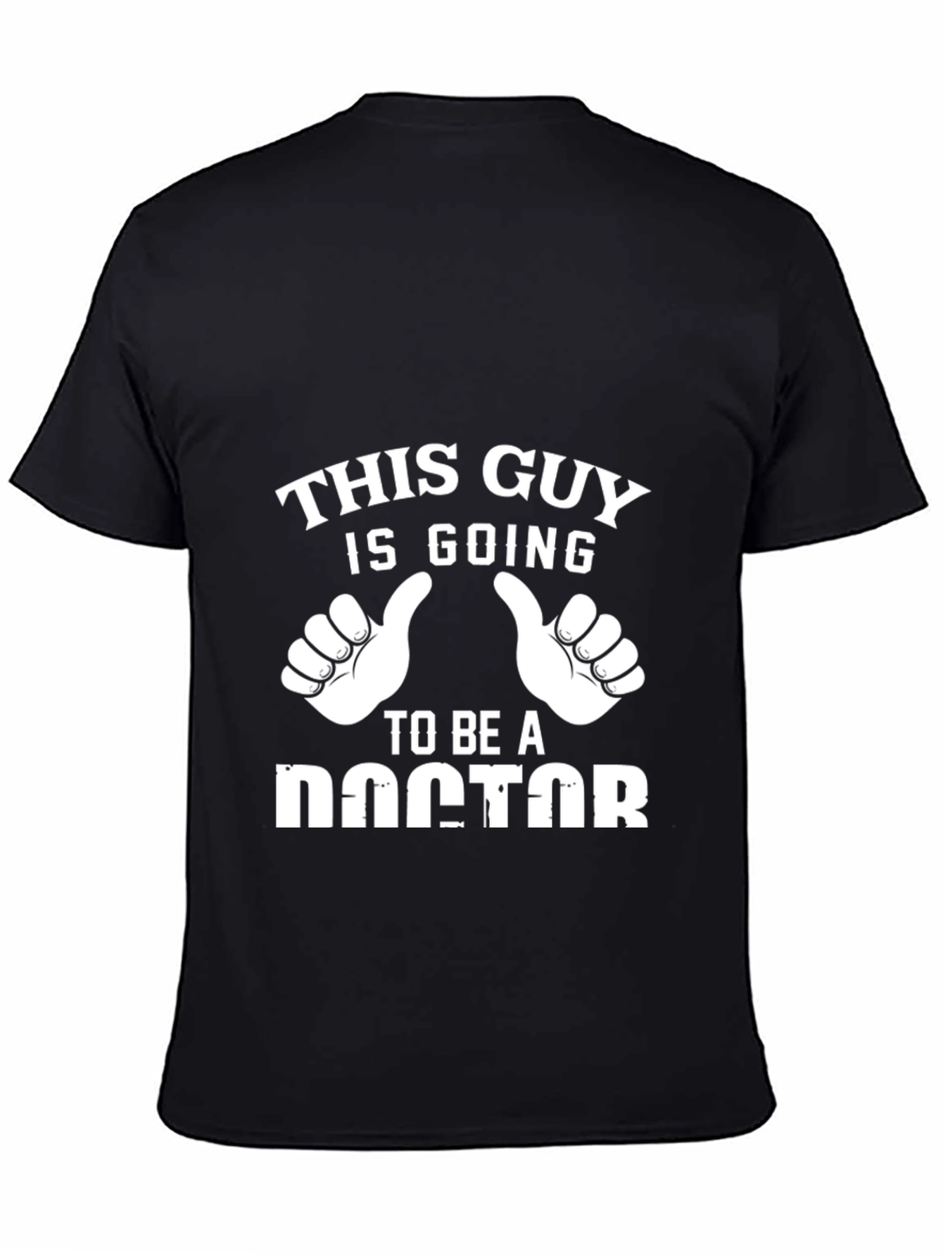 Future Doctor T-Shirt - Black Graphic Tee