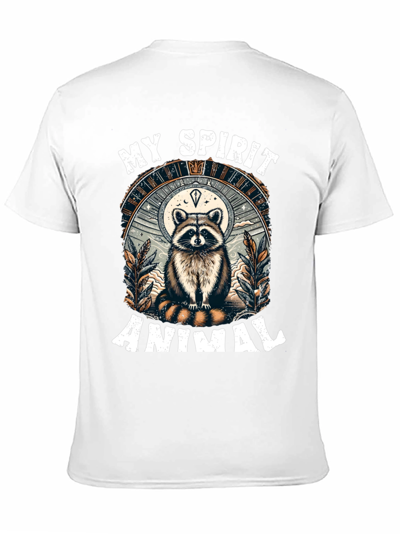 My Spirit Animal Raccoon Graphic Tee
