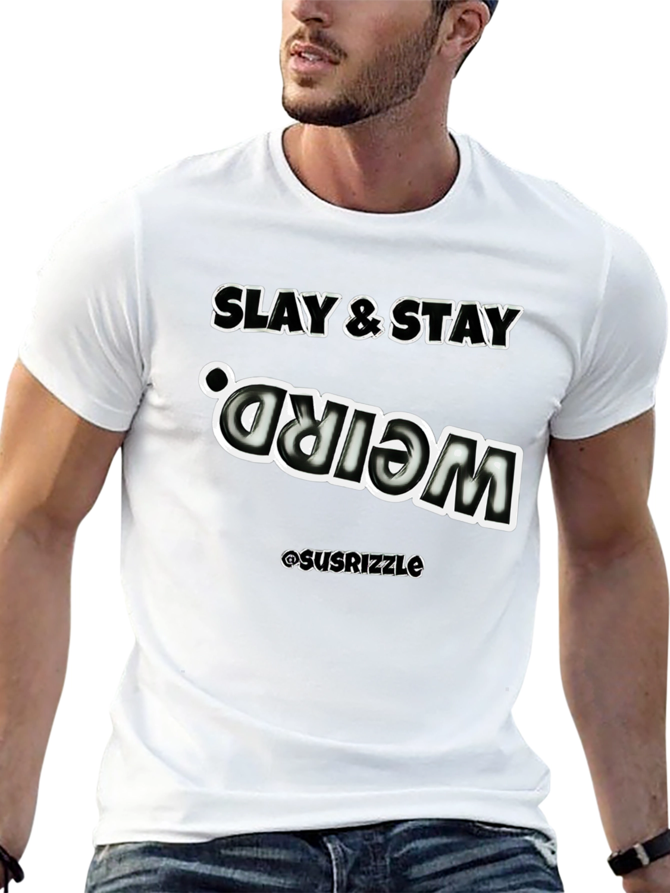 Slay & Stay Weird Graphic Tee