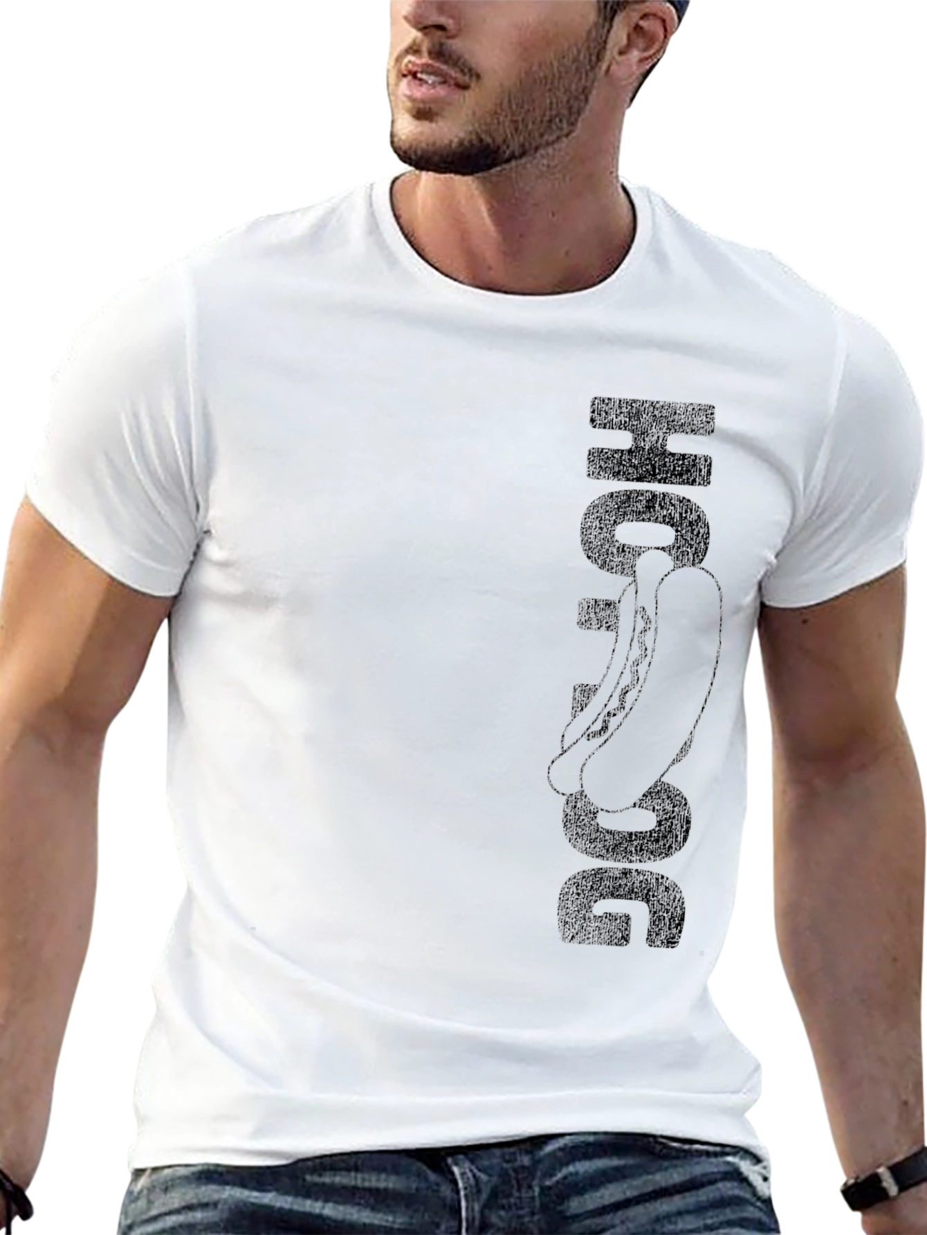 Hot Dog Graphic T-Shirt - Unisex