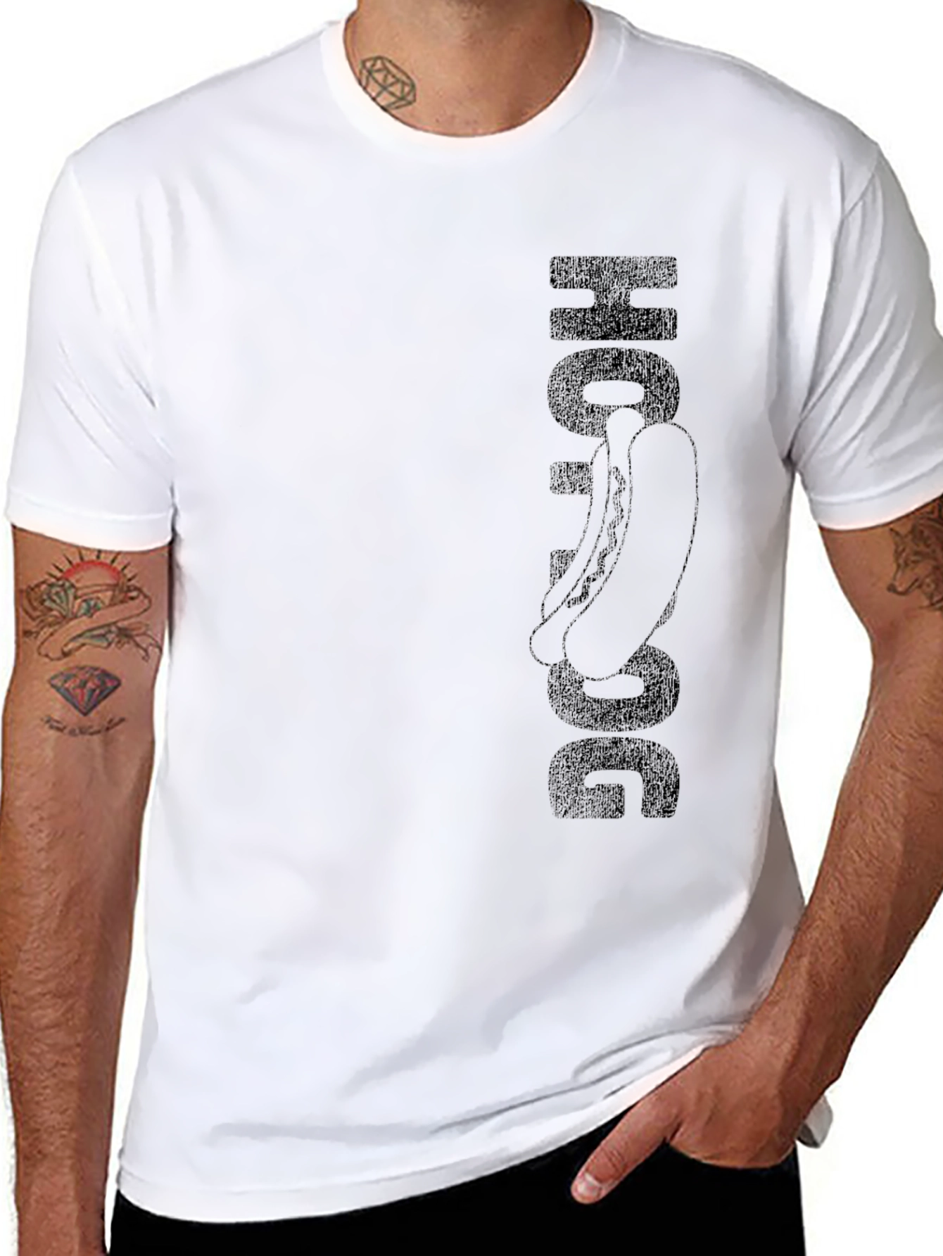 Hot Dog Graphic T-Shirt - Unisex