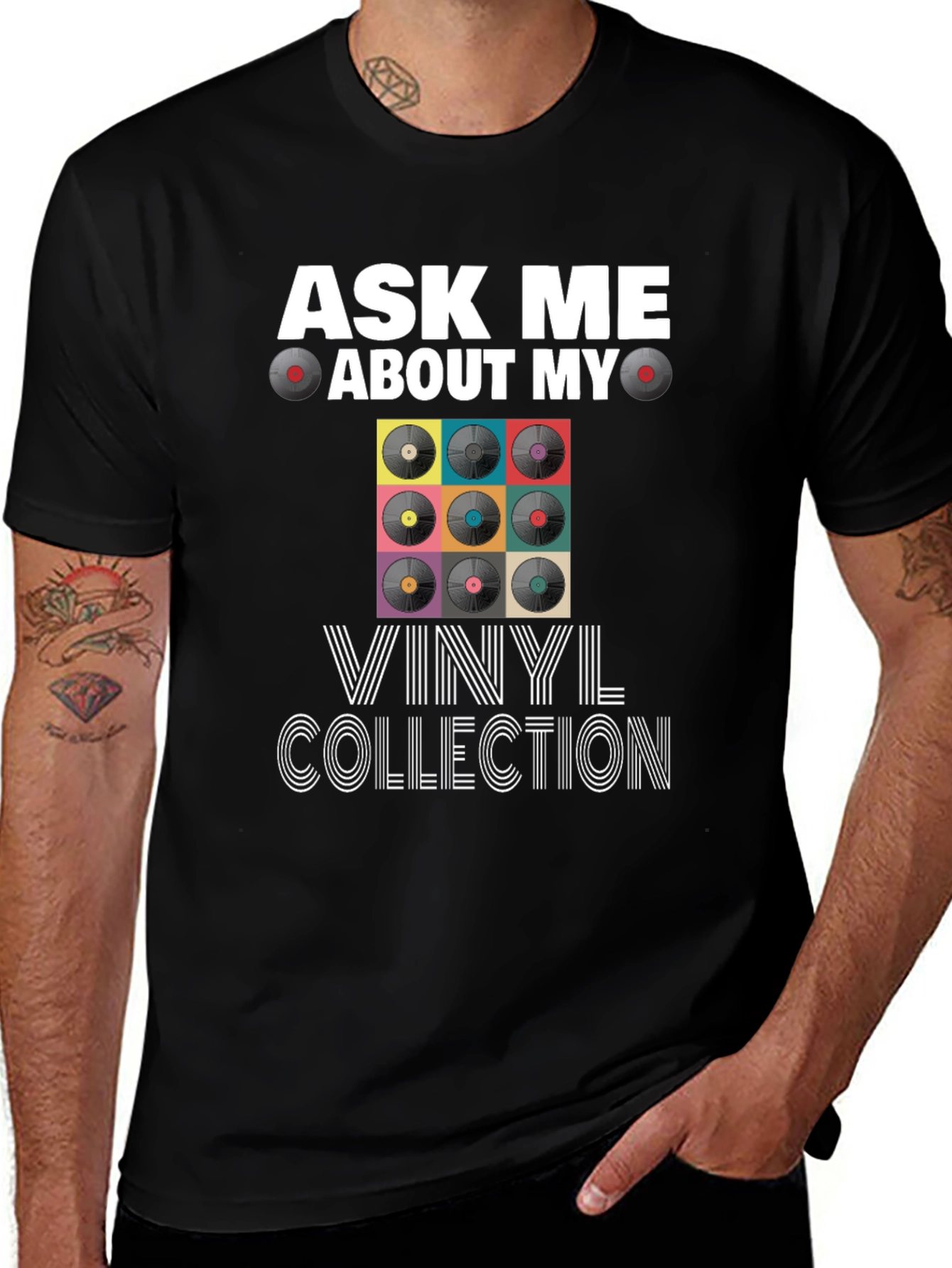 Ask Me About My Vinyl Collection T-Shirt