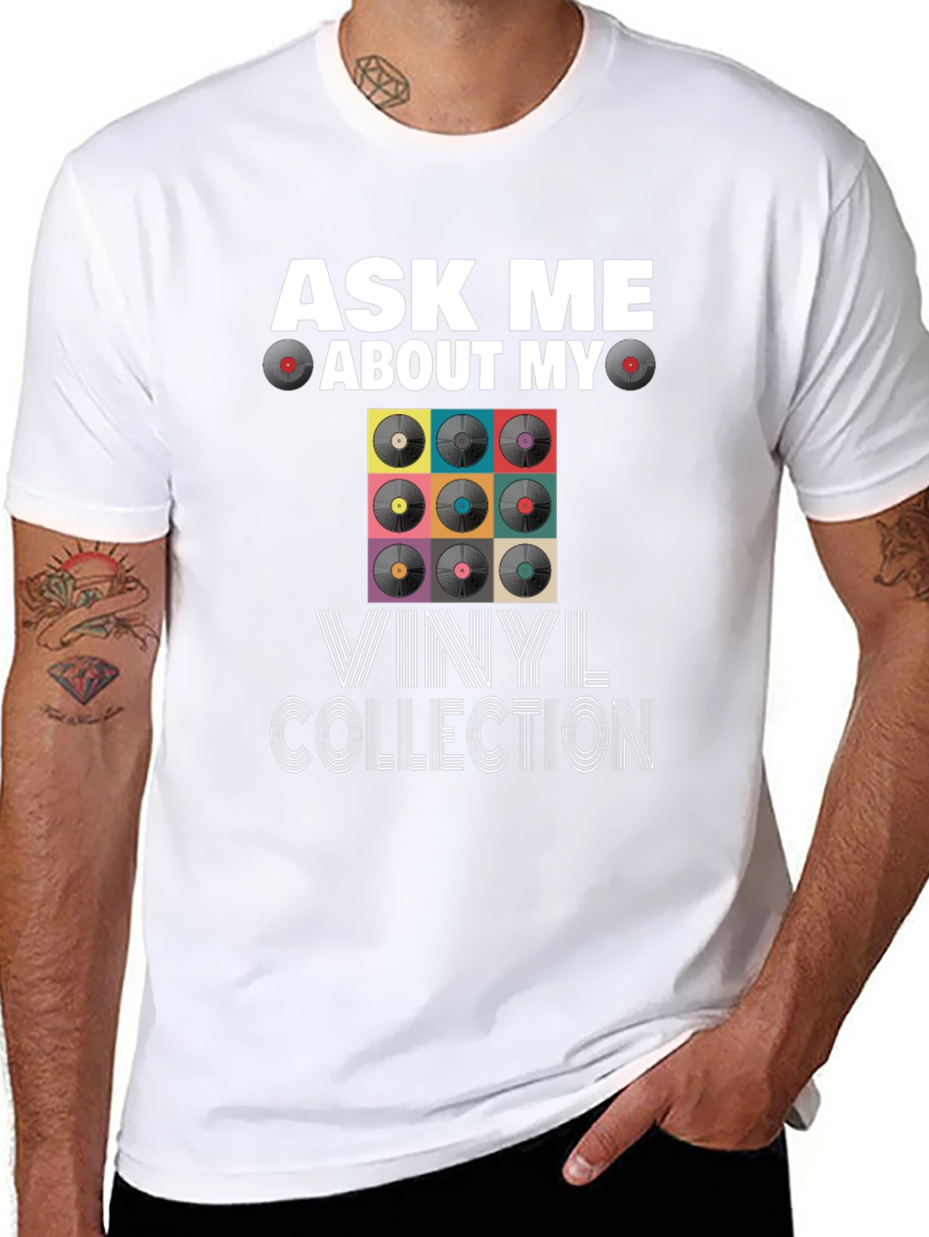 Ask Me About My Vinyl Collection T-Shirt