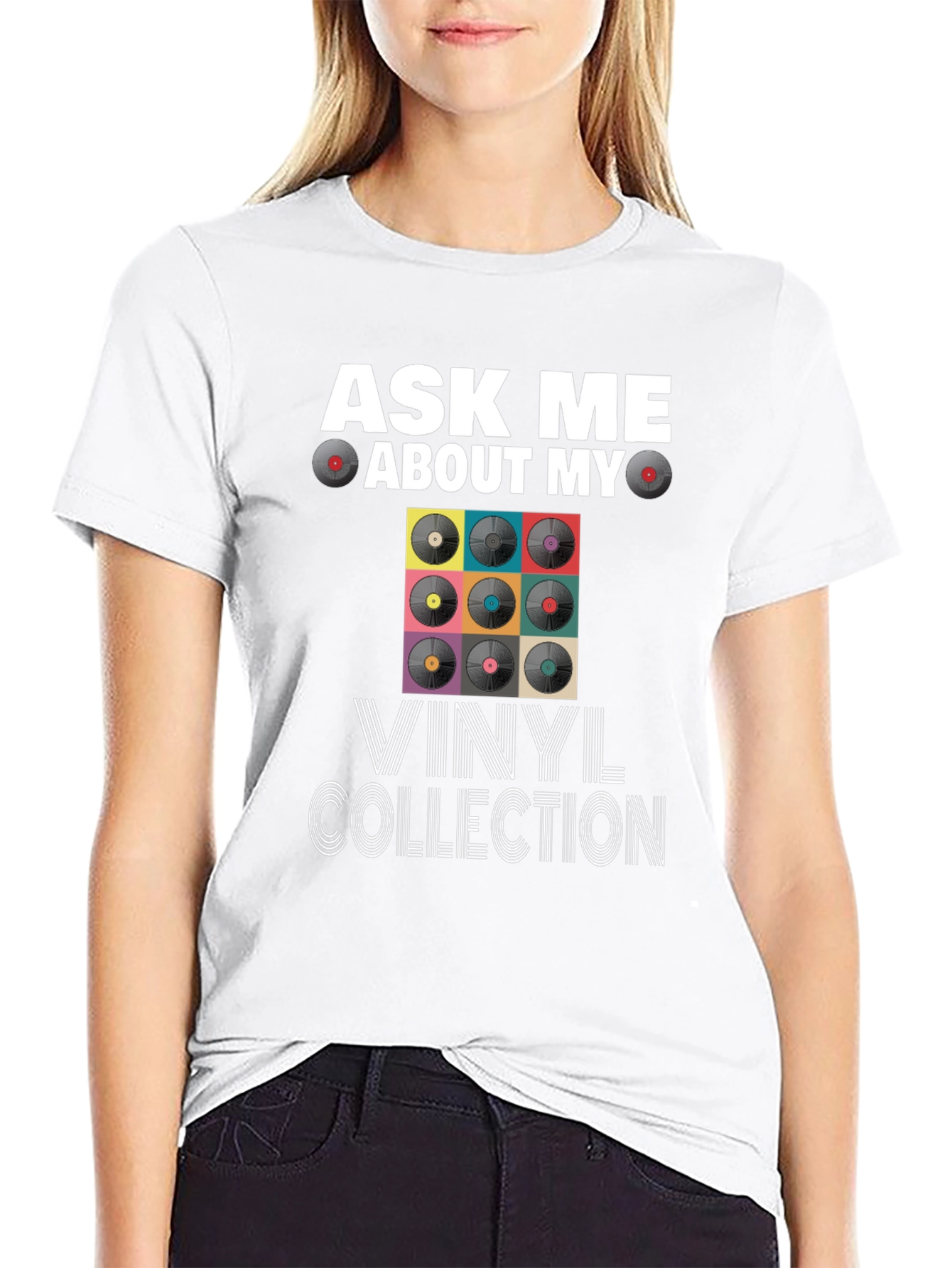 Ask Me About My Vinyl Collection T-Shirt