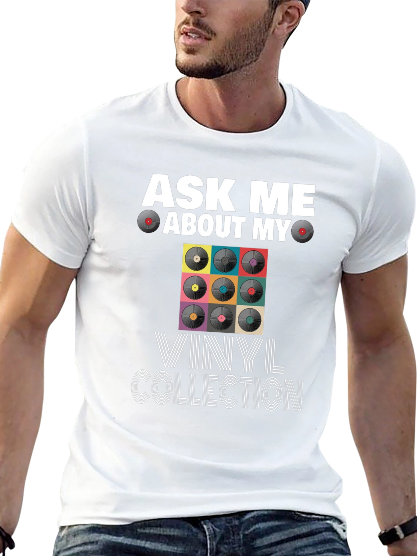 Ask Me About My Vinyl Collection T-Shirt