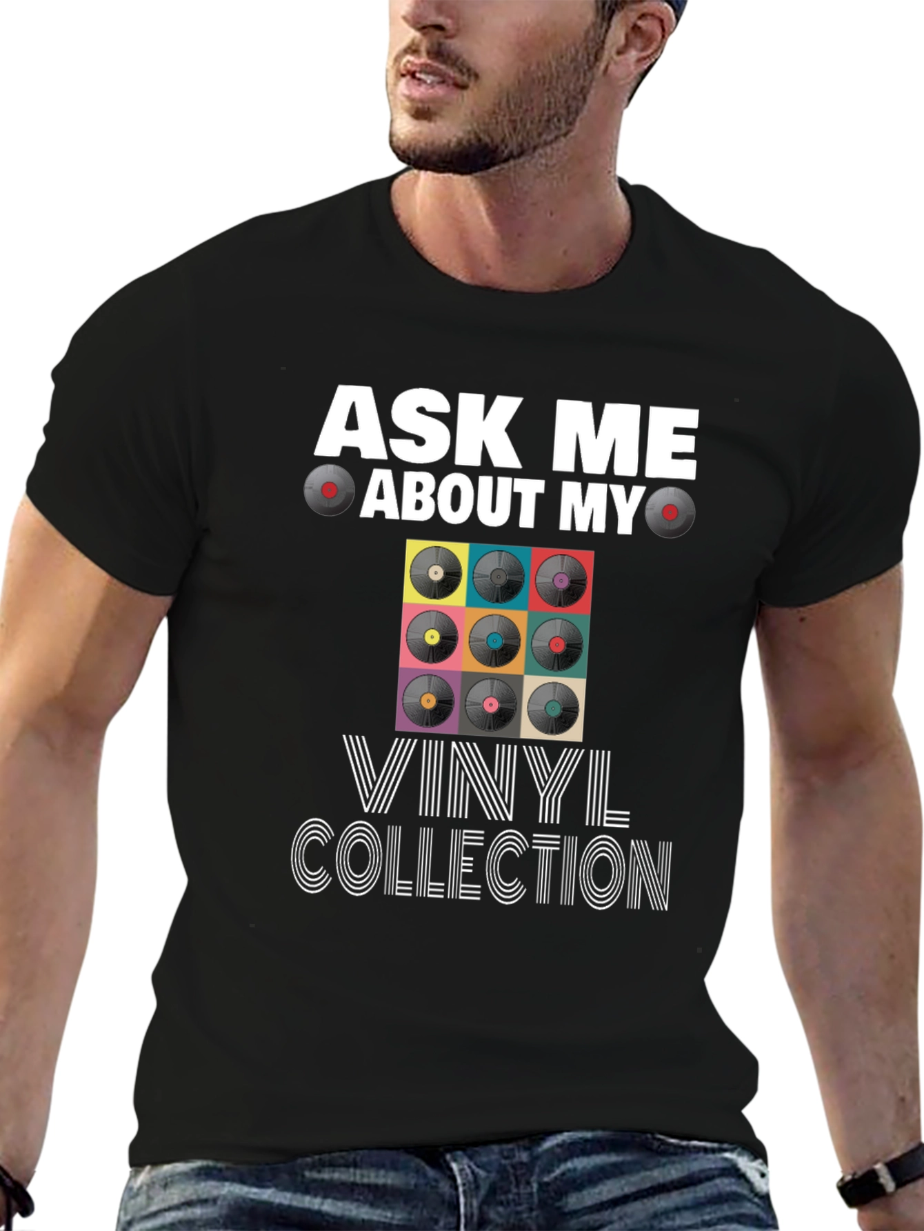 Ask Me About My Vinyl Collection T-Shirt