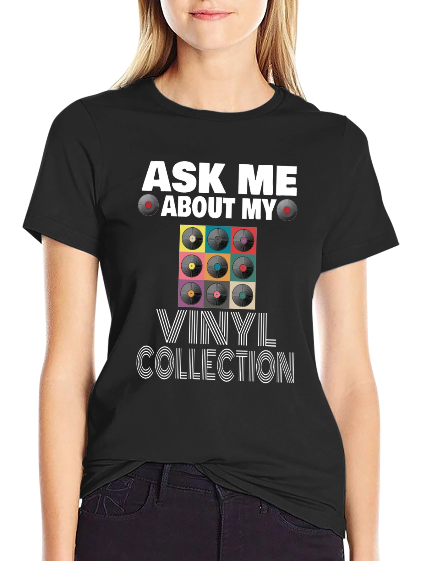 Ask Me About My Vinyl Collection T-Shirt
