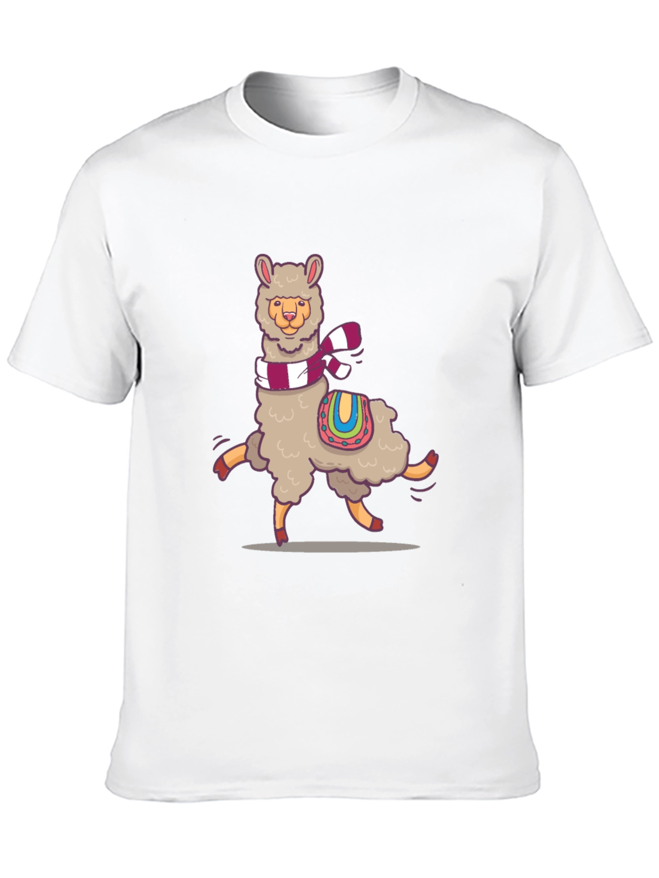 Llama Graphic Tee - Unique Design Soft Cotton