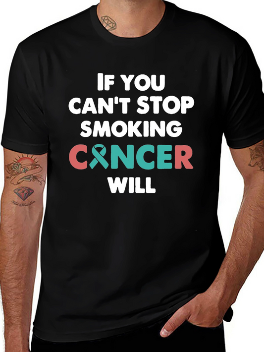 Stop Smoking Cancer Awareness T-Shirt