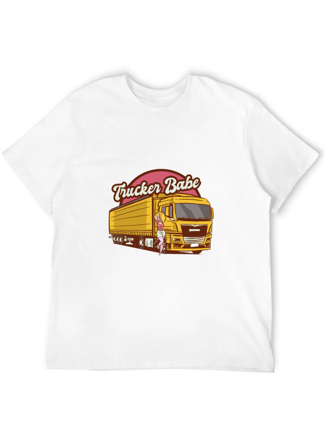 Trucker Babe Graphic T-Shirt
